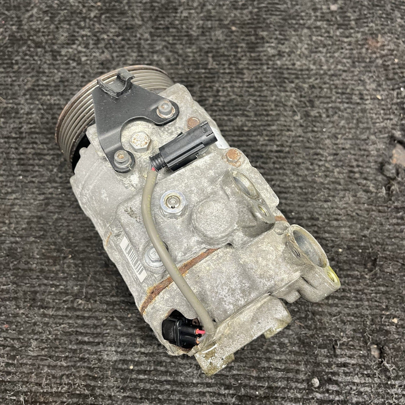 ☑️ BMW E92 135i 335i N54 N55 ENGINE A/C AC COMPRESSOR AIR CONDITIONING UNIT OEM