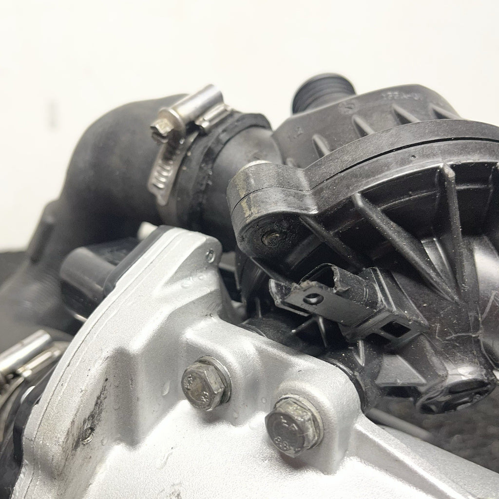 ☑️LOW MILES! BMW E82 E90 E92 F10 N54 N55 Electric Metal Water Pump W/ Thermostat