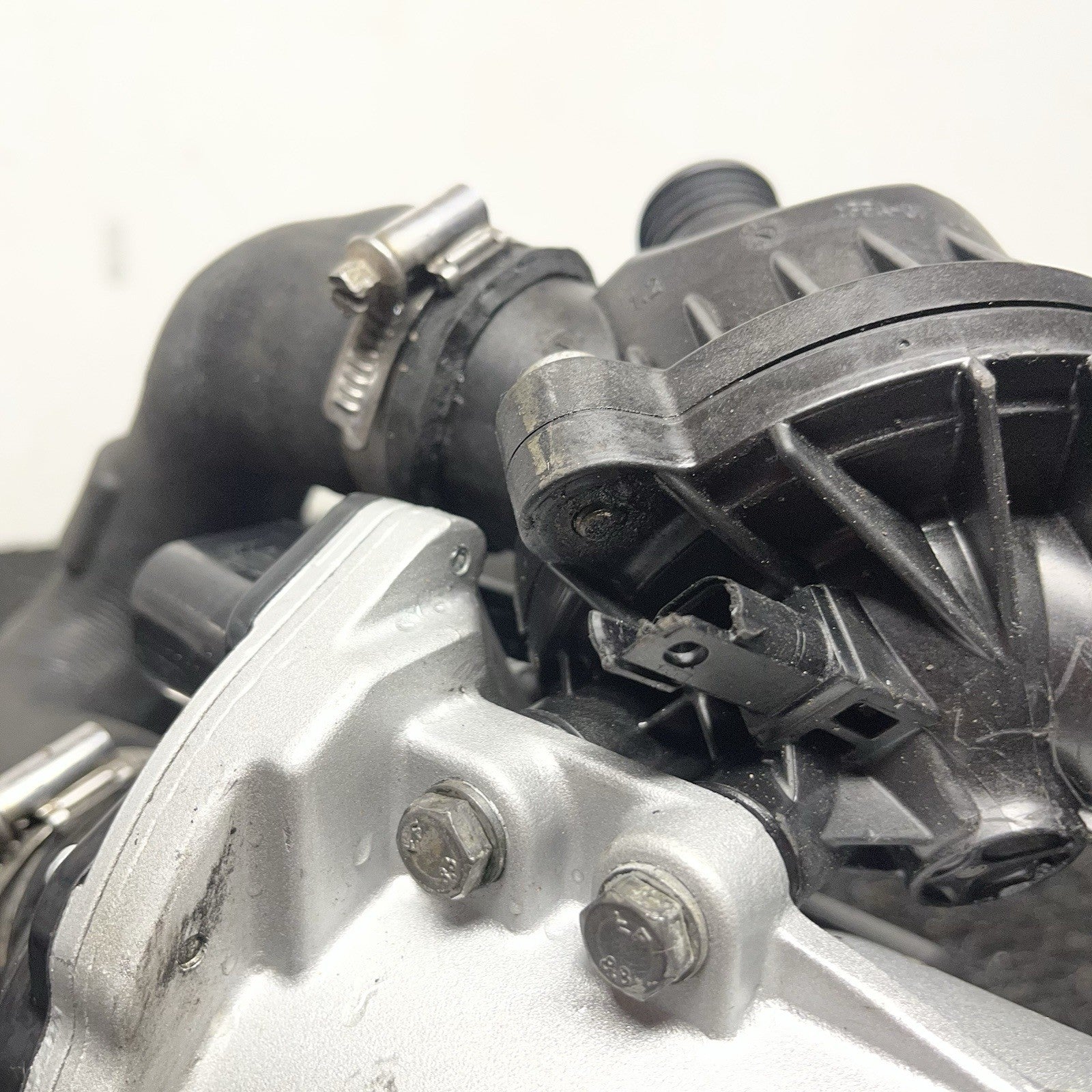 ☑️LOW MILES! BMW E82 E90 E92 F10 N54 N55 Electric Metal Water Pump W/ Thermostat