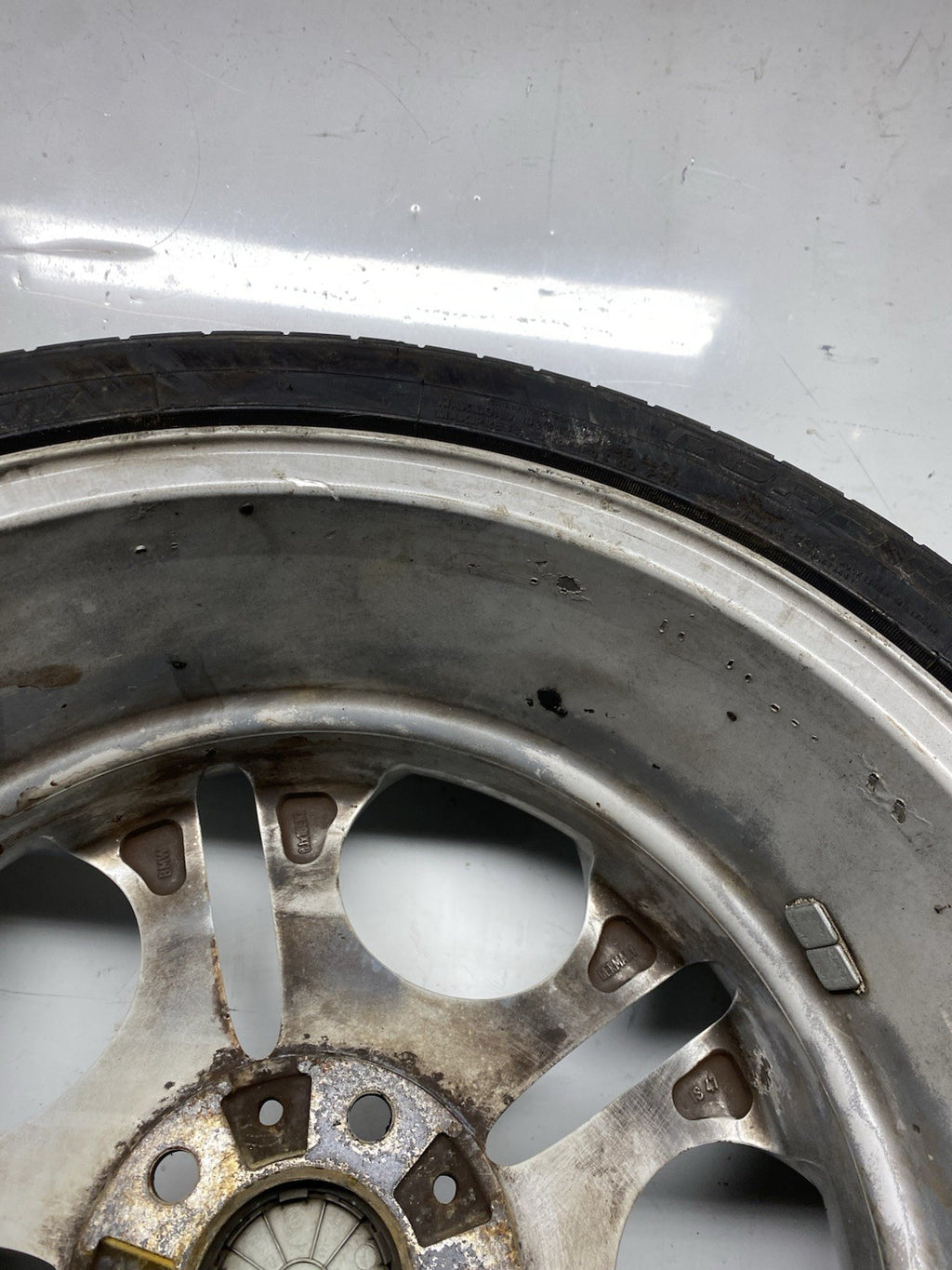 ☑️03-08 BMW E85 E86 Z4 Factory Front Light Alloy Wheel Rim w/Tire 8x18 ET:47 OEM