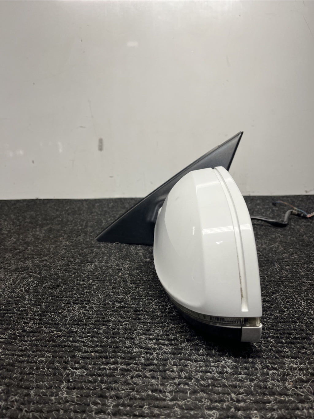 ☑️ 10-16 AUDI B8 S4 A4 FRONT LEFT SIDE EXTERIOR DOOR MIRROR ALUMINUM AUTODIM OEM