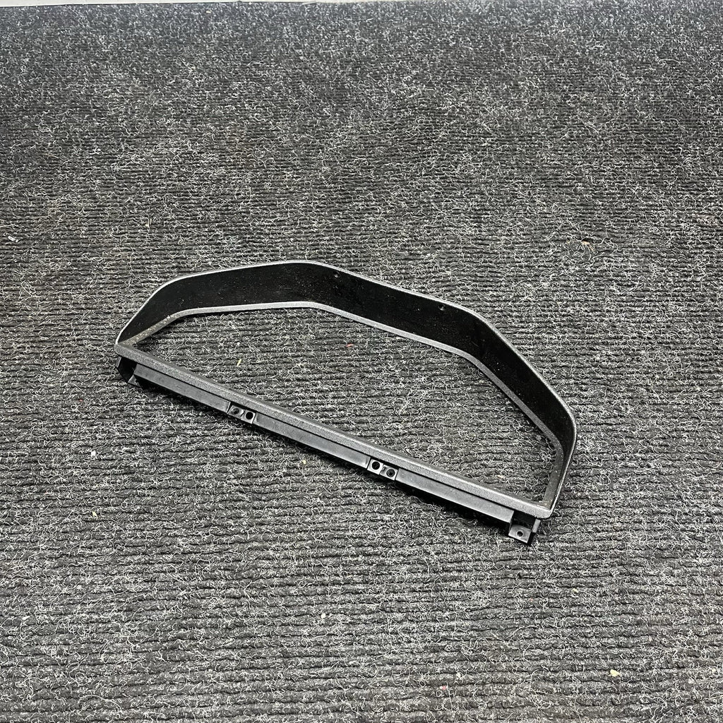 ☑️ 1984-93 BMW 318i OEM Instrument Gauge Cluster Trim Insert Cover Black 1368872