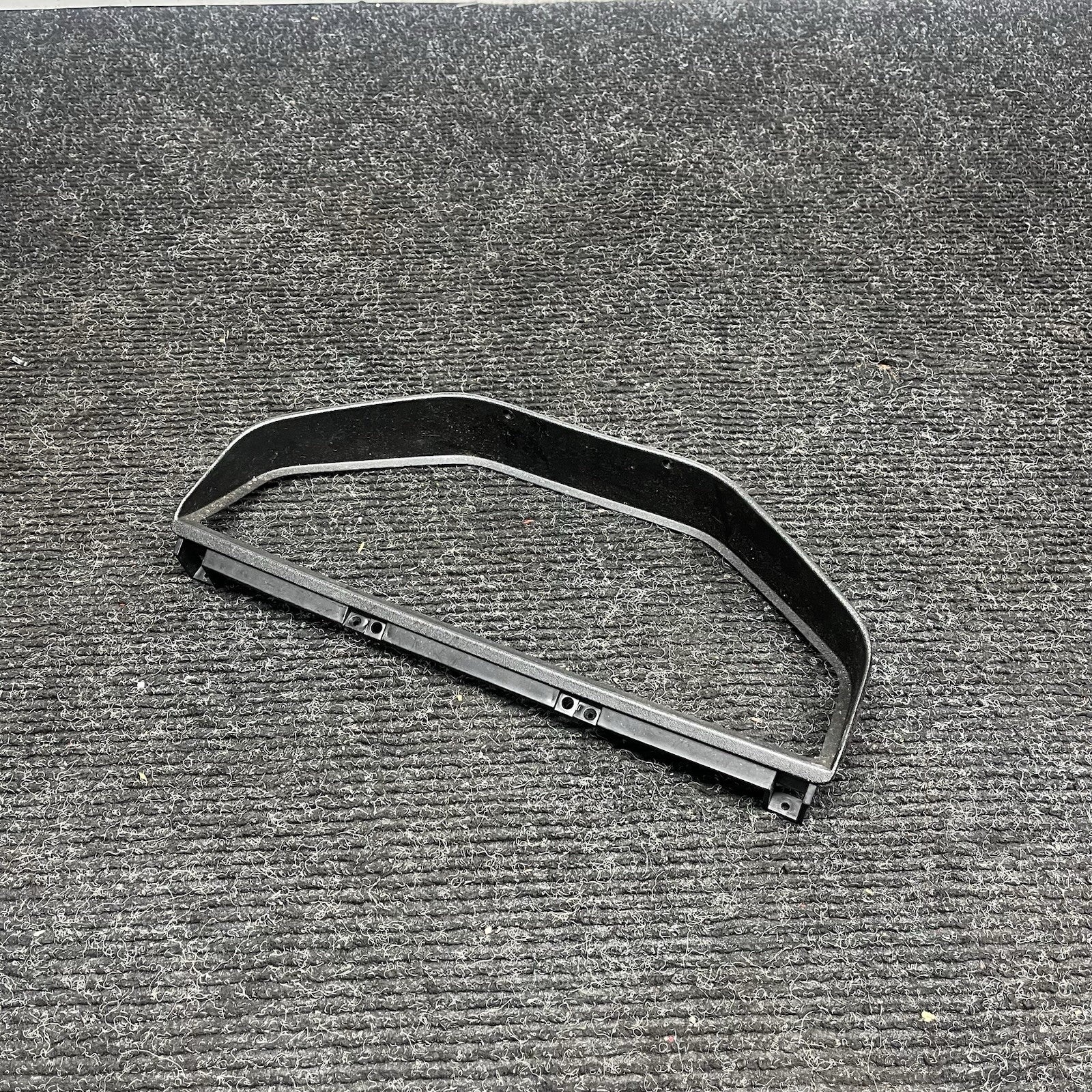 ☑️ 1984-93 BMW 318i OEM Instrument Gauge Cluster Trim Insert Cover Black 1368872