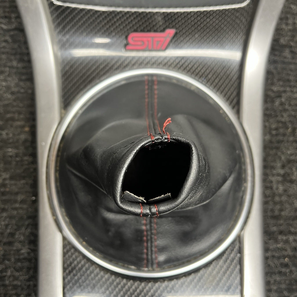 ☑️ 2017 Subaru WRX OEM 92121VA000 Shifter Bezel STI Carbon