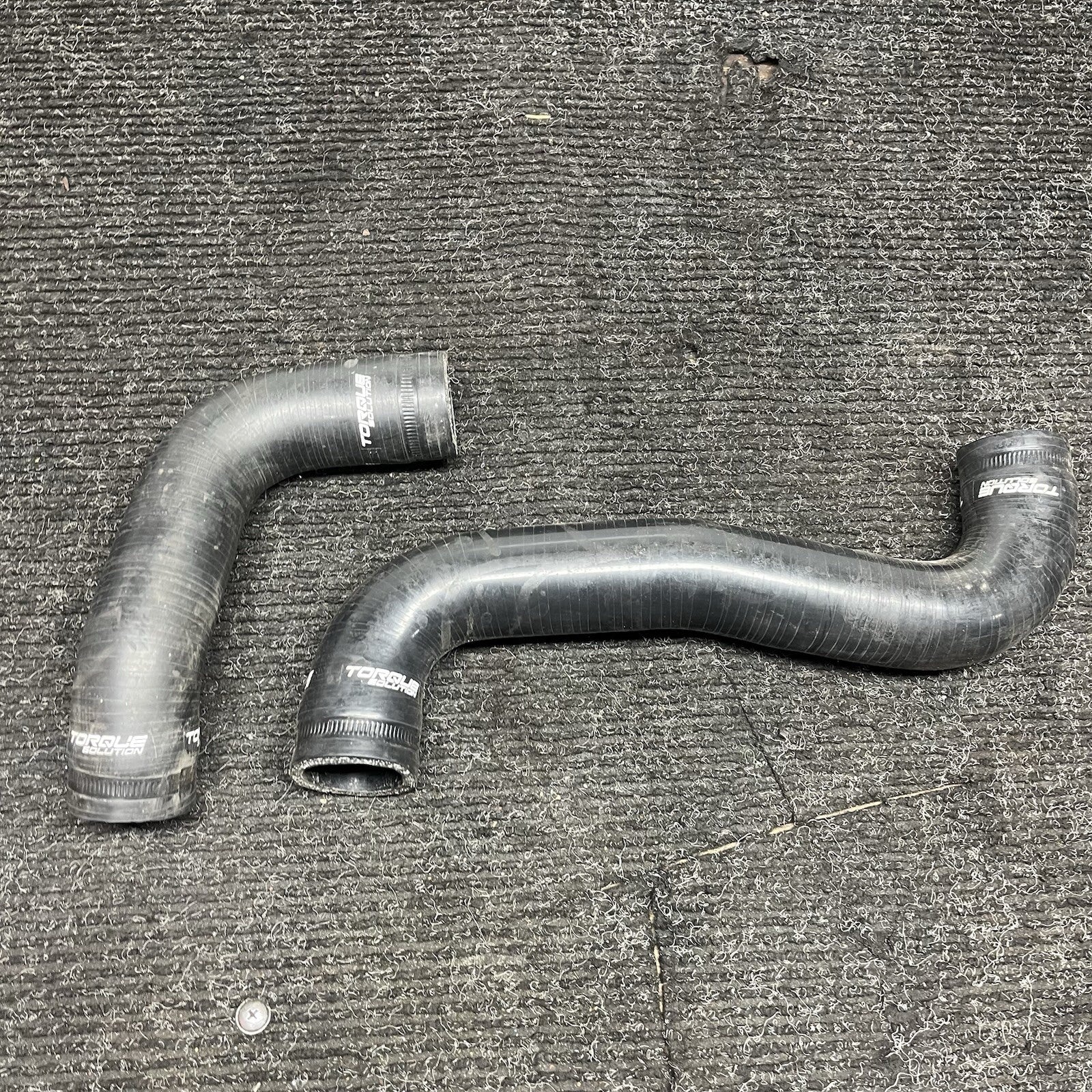 ☑️ Torque Solution Radiator Hose Kit Black Fits WRX 08-14 STI 08-21 FXT 09-13