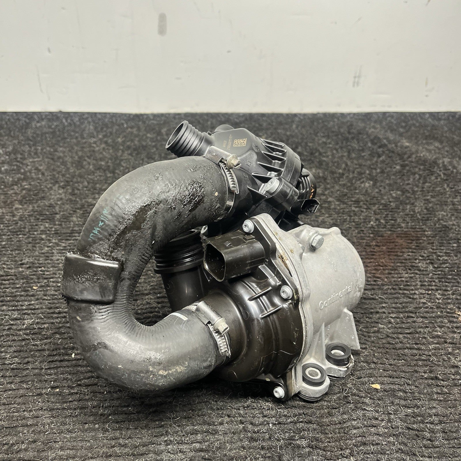 ☑️OEM BMW E82 E90 E92 F10 F13 N54 N55 Electric Water Pump W/ Thermostat 72K Mile