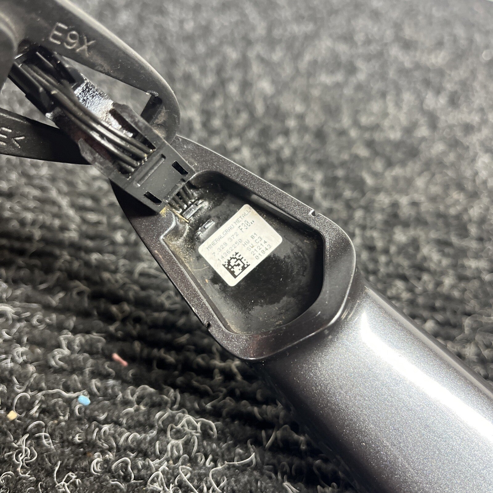 ☑️ 12-18 OEM BMW F30 F32 F36 F82 COMFORT ACCESS LEFT Driver Door Handle Gray