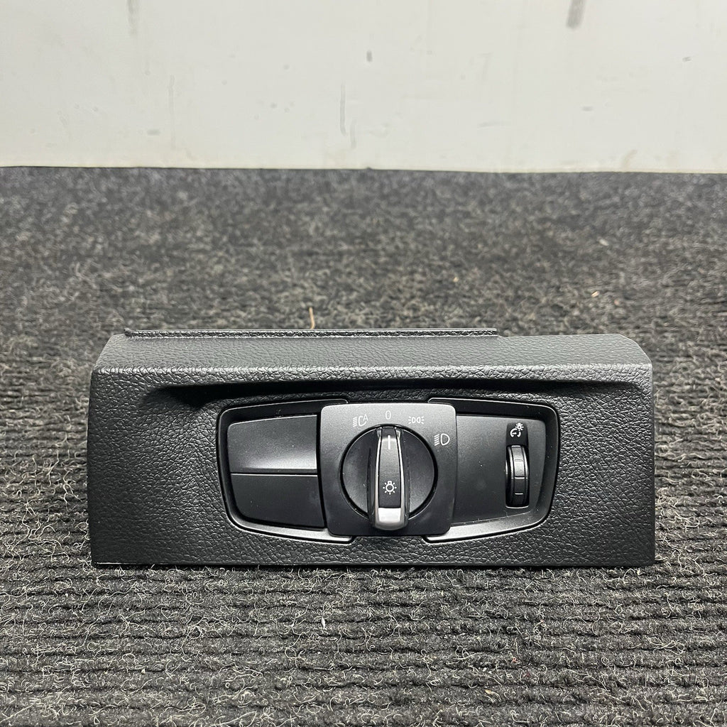 ☑️ OEM BMW F15 F22 F30 F33 F80 Headlight Switch Control Panel Light Module BLACK