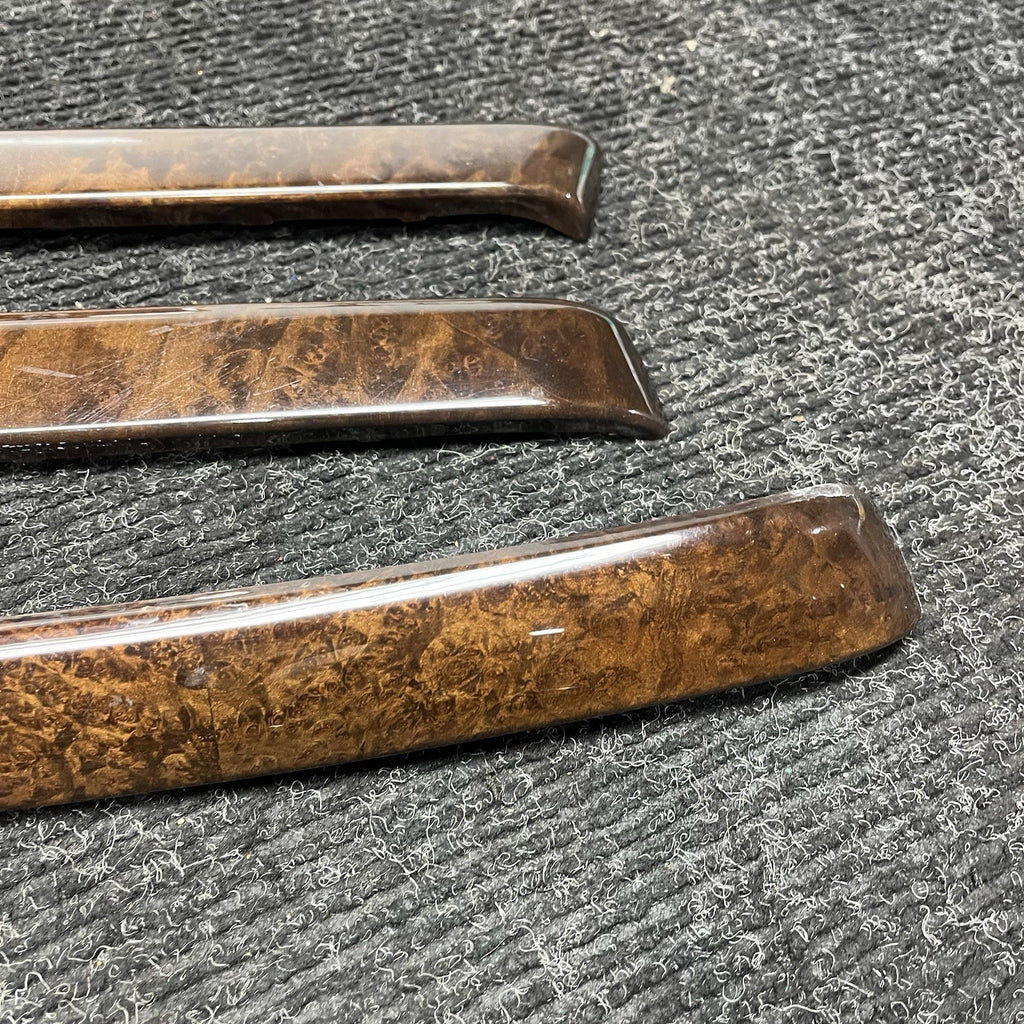 ☑️ 07-08 OEM BMW E93 335i Interior Dash Door Center Console Fine Wood Trim SET