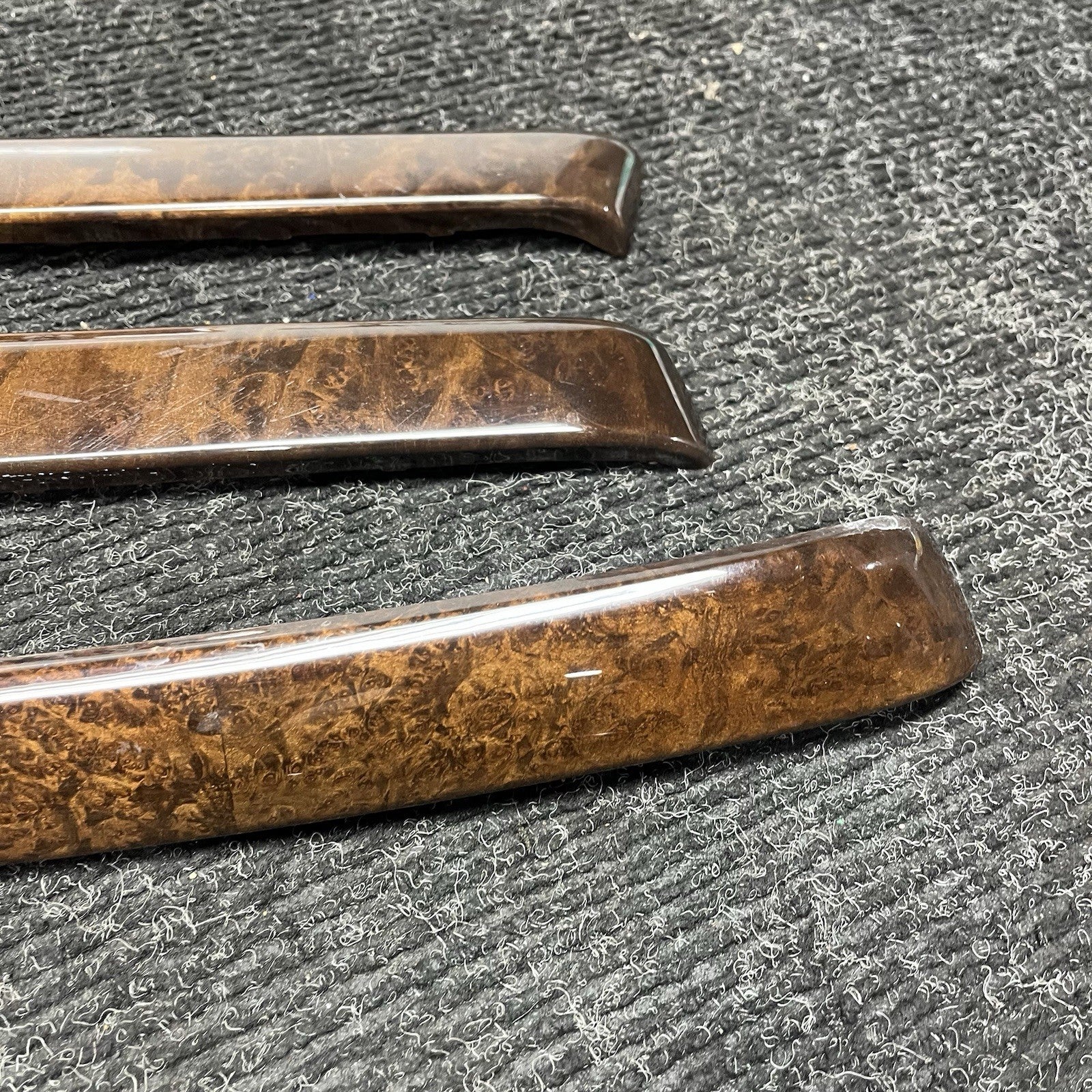 ☑️ 07-08 OEM BMW E93 335i Interior Dash Door Center Console Fine Wood Trim SET
