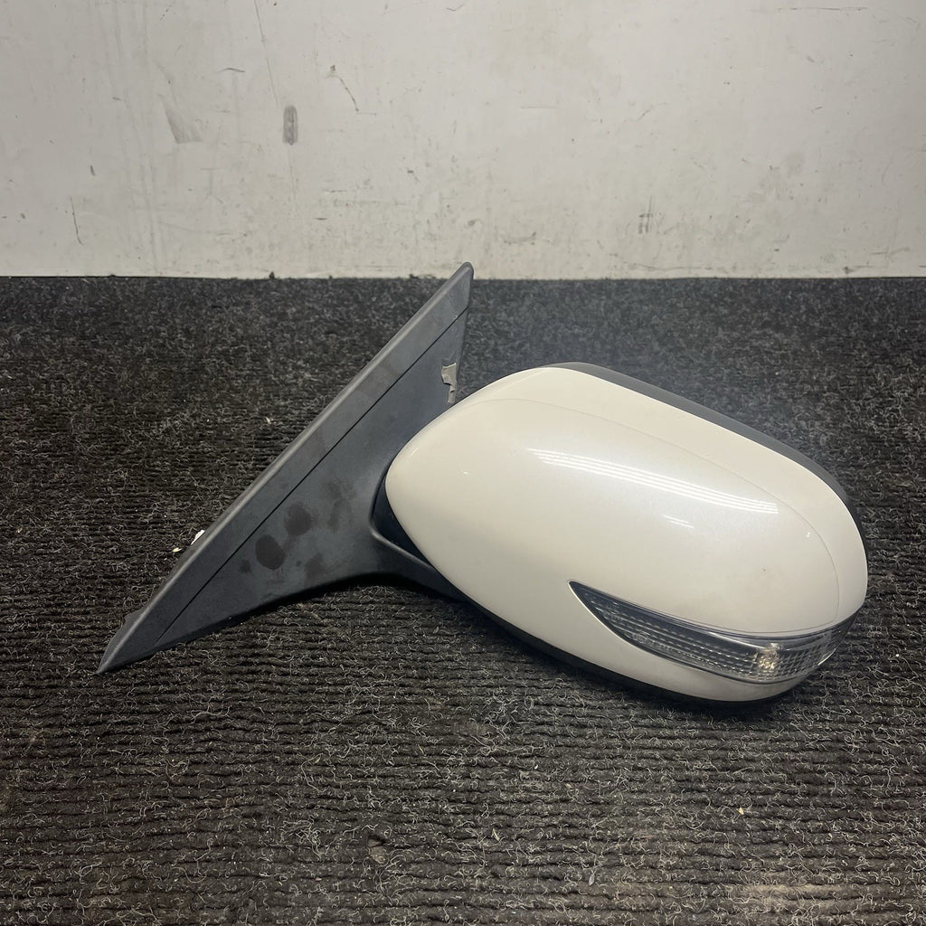 ☑️ 2008-2014 Subaru WRX STI LH Left Driver Door Mirror DGM White OEM