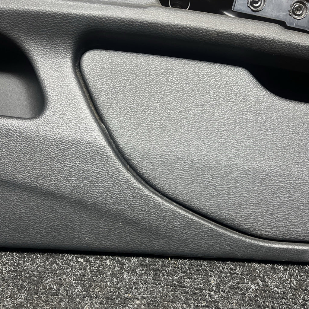 ☑️ 07-13 OEM BMW E93 E92 Front Driver Door Card Panels SADDLE BROWN LEATHER