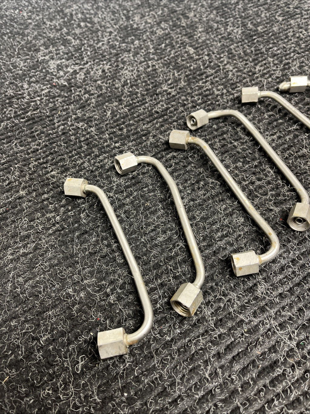 ☑️ 07-13 BMW N54 135i 335i 535i HIGH PRESSURE FUEL INJECTOR LINES PIPE SET OEM
