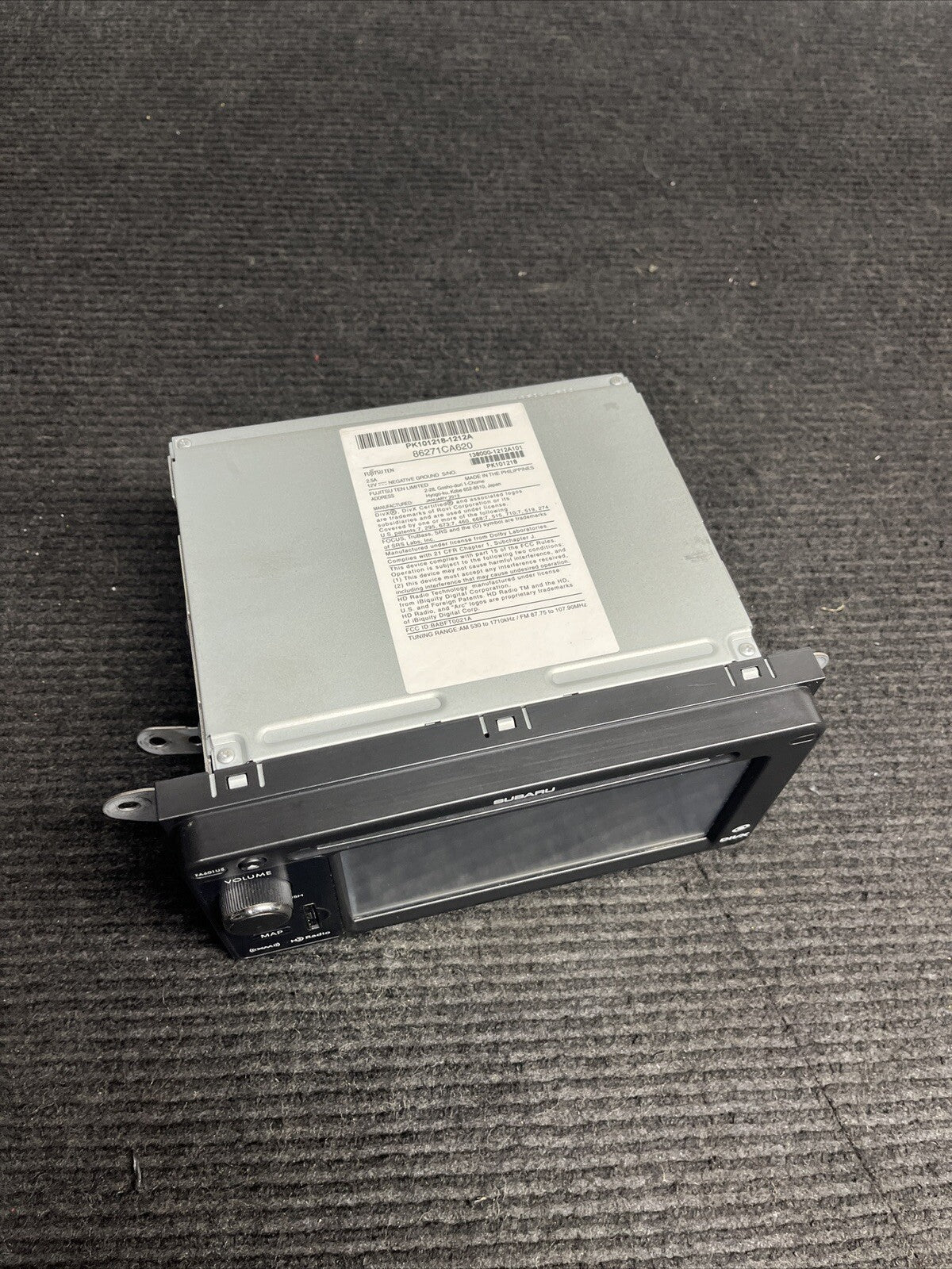 ☑️ OEM 2012 -2015 Subaru OUTBACK BRZ GPS NAVIGATION XM HD Radio CD MP3 FA601US