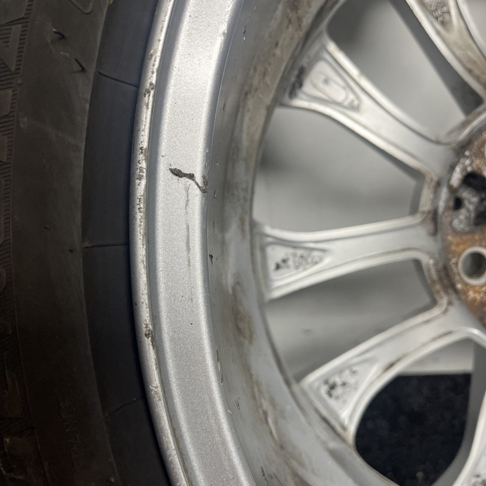 ☑️ Bmw E46 330 328 325 Oem Rim Factory Wheel 17" X 7" 10 Spoke Scuffs 6757042