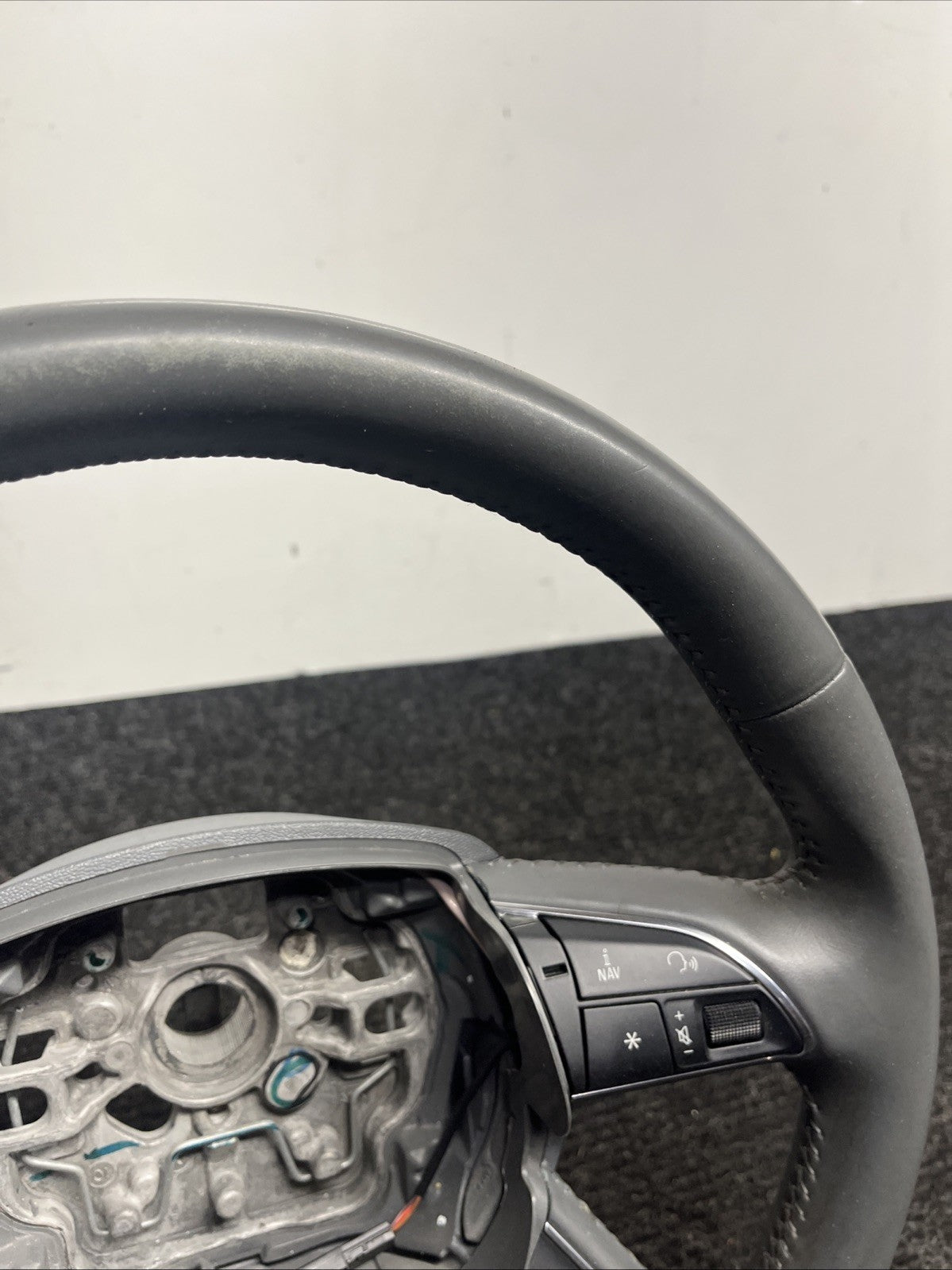 ☑️ 2013-2017 AUDI A4 S4 AllRoad Q5 SQ5 Q7 STEERING WHEEL 4 SPOKE 4L0419091AC OEM