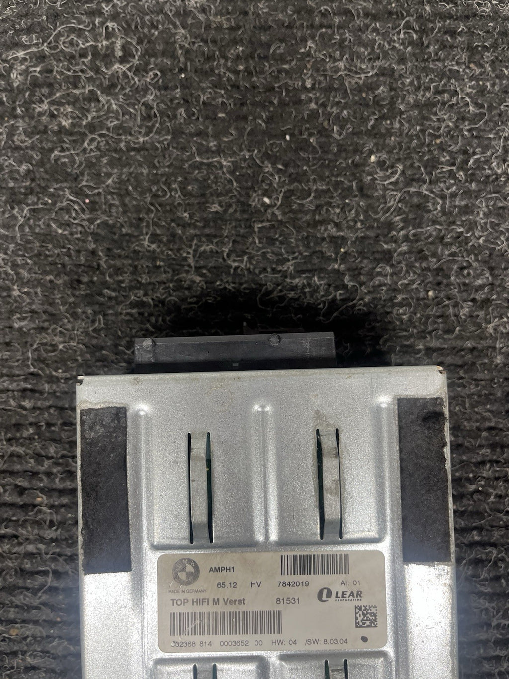 ☑️ 07-11 OEM BMW E90 E92 E93 M3 Top Audio Sound Amplifier INDIVIDUAL AMP LEAR