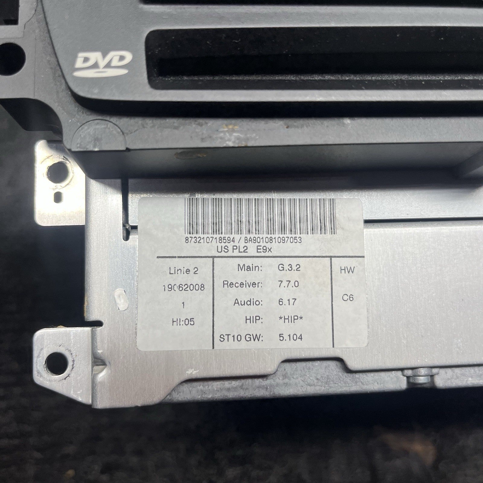 ☑️06-08 OEM BMW E90 E92 E93 335 M3 CCC Navigation Headunit CD DVD FM Radio Tuner