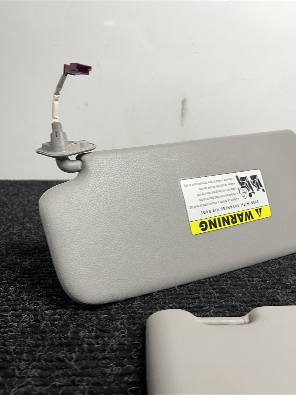 ☑️ 2006-2011 BMW E90 Sun Visor Shade Set Visors Left Right Pair Gray OEM