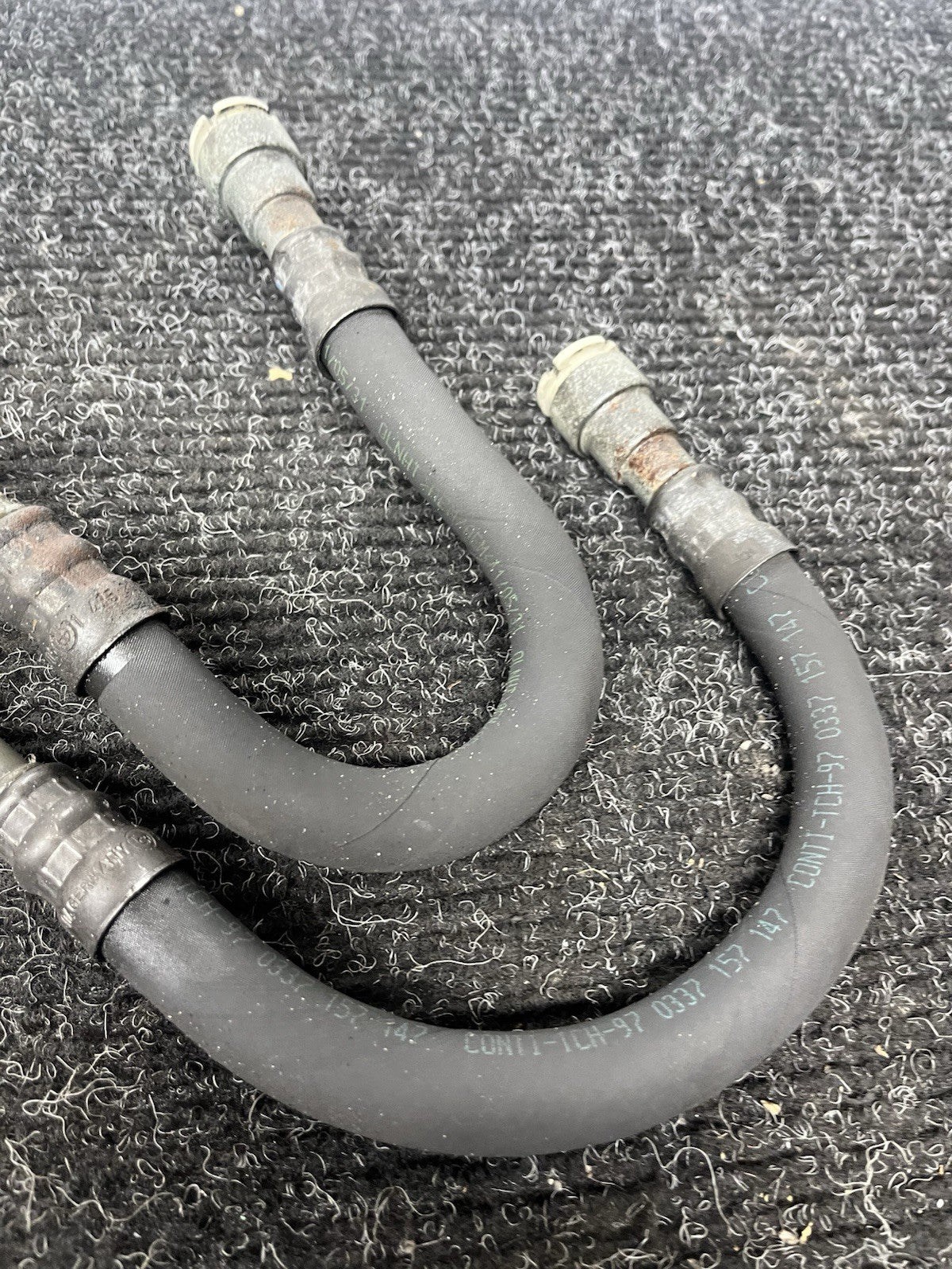 ☑️ 01-06 Bmw E46 330i 330ci Auto Transmission Oil Cooler Lines Pipes Set Oem