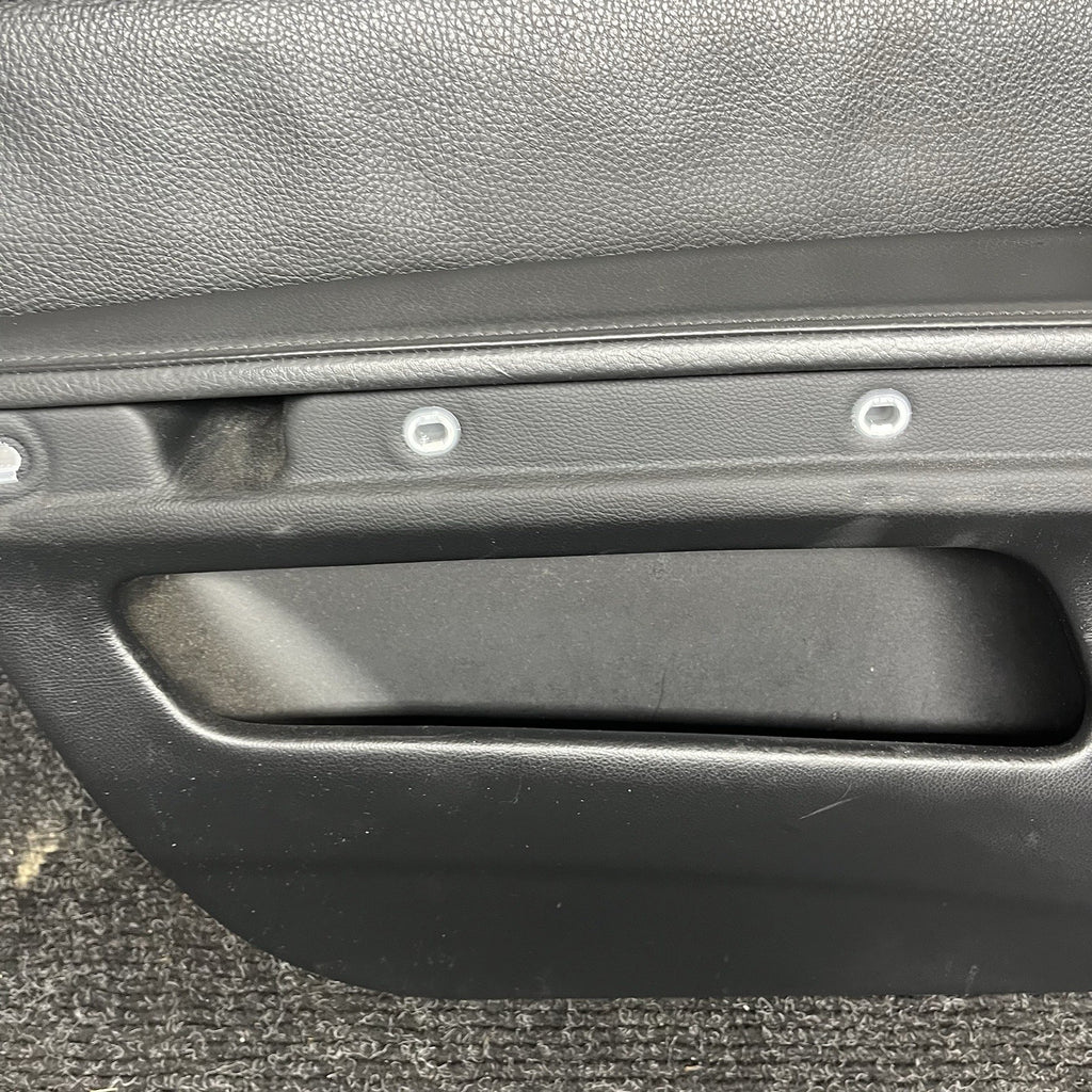 ☑️ 07-13 BMW E92 E93 3 Series Left Driver Side Door Panel Card Black OEM