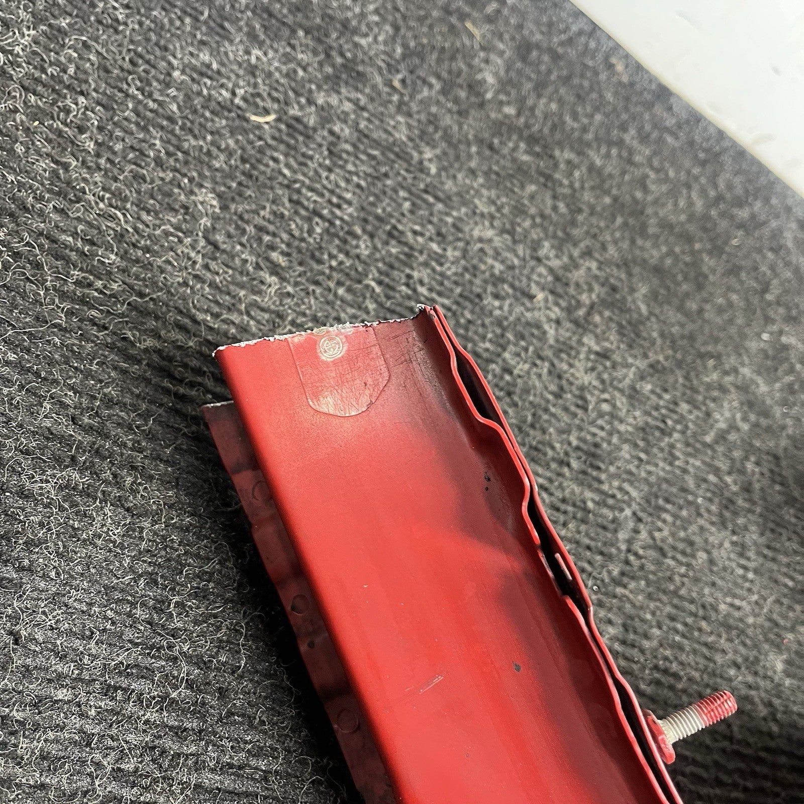 ☑️ 12-18 BMW F30 320i 328i 335i FRONT RIGHT PASSENGER SIDE FRAMERAIL CUT RED OEM