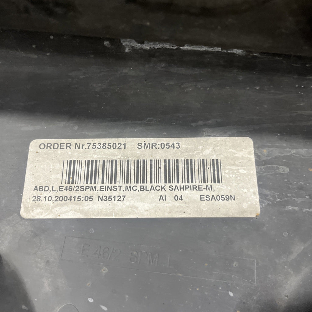 ☑️ 00-06 Bmw E46 3 Series 2dr Left ZHP M Sport Rocker Skirt Panel Molding Oem