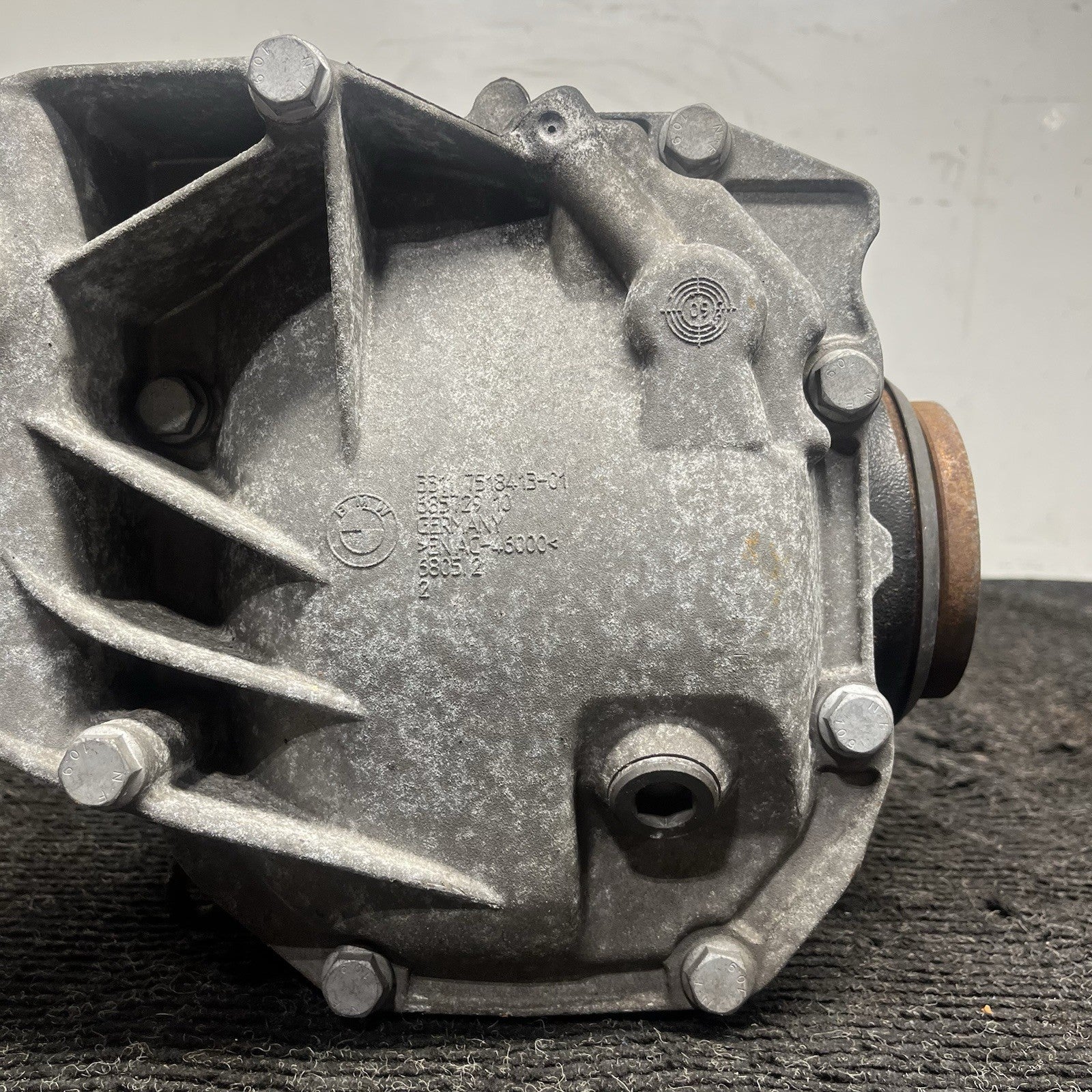 ☑️ 08-13 OEM BMW E82 135i DCT RWD Rear Axle Carrier Differential Ratio 2.56 69k