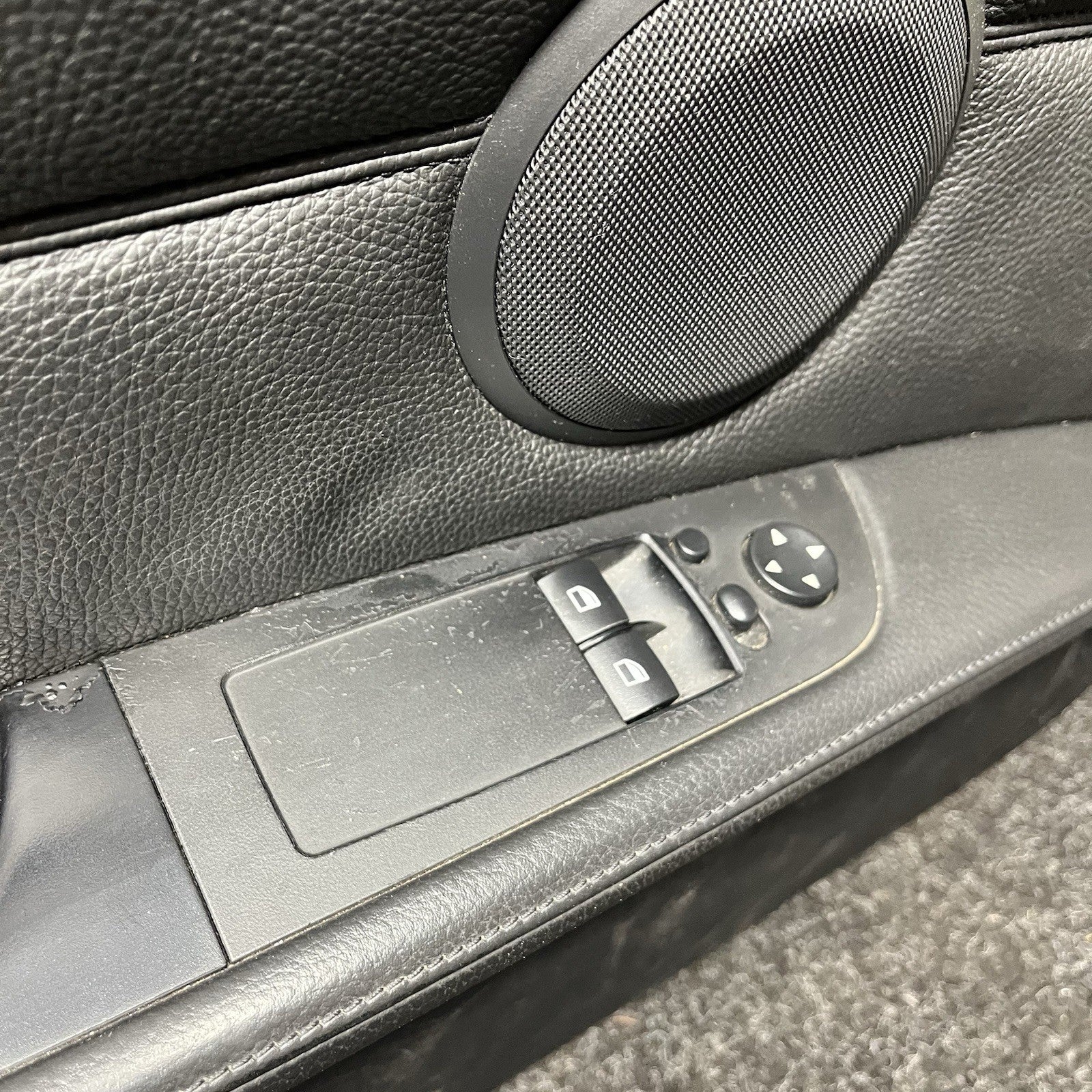 ☑️ 07-13 BMW E92 E93 3 Series Left Driver Side Door Panel Card Black OEM