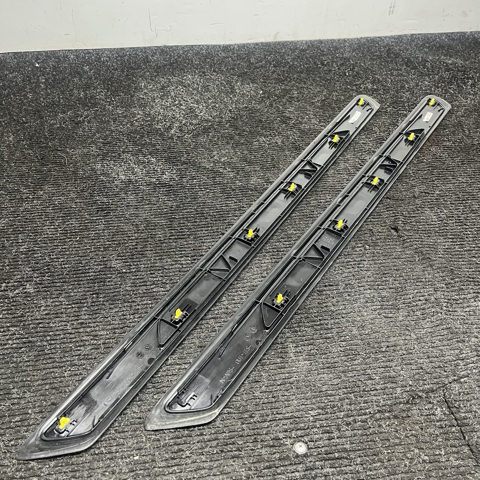 ☑️ 14-16 OEM BMW F22 M235 Pair Front Door Sills M SPORT Scuff Plate Trim SET