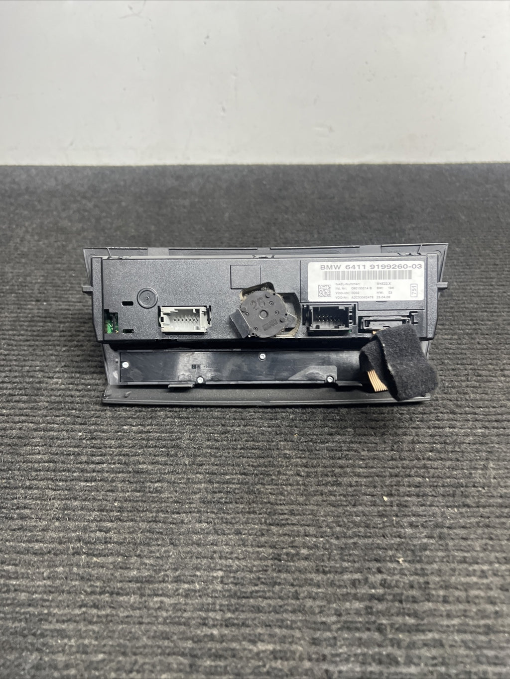 ☑️ 2007-2009 Bmw 335i E9X E90 Ac Heater Climate Control Temperature Oem