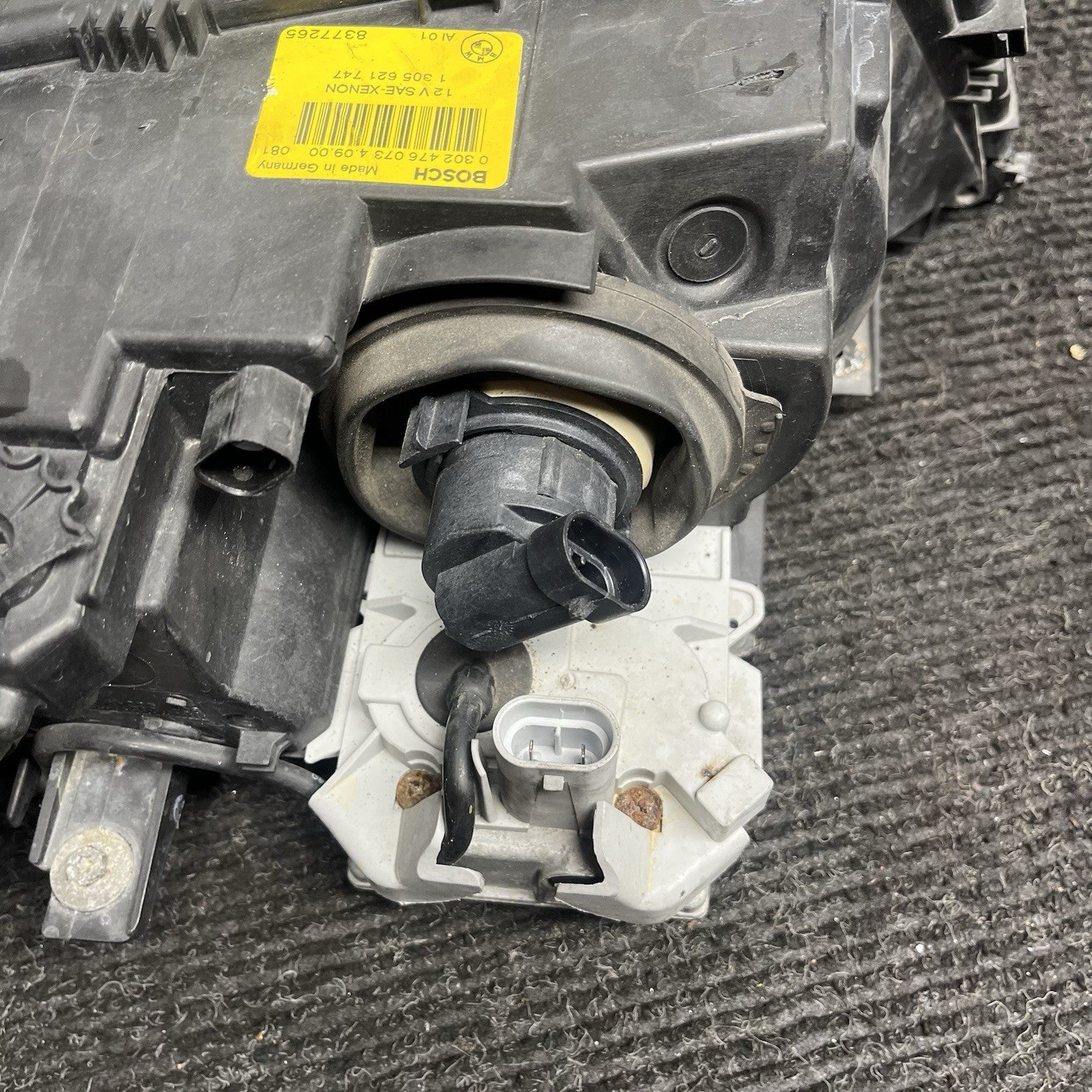 ☑️ 1999-2001 BMW 330i E46 Sedan Left Halogen Headlight 63126902753 OEM NOTE