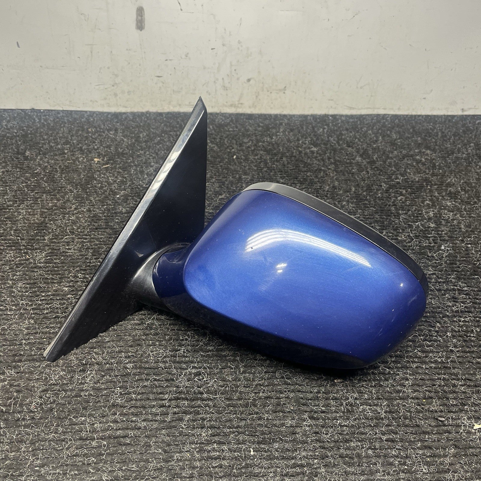 ☑️ 11-13 BMW E82 E88 OEM DRIVER LEFT SIDE DOOR POWER FOLD MIRROR BLUE