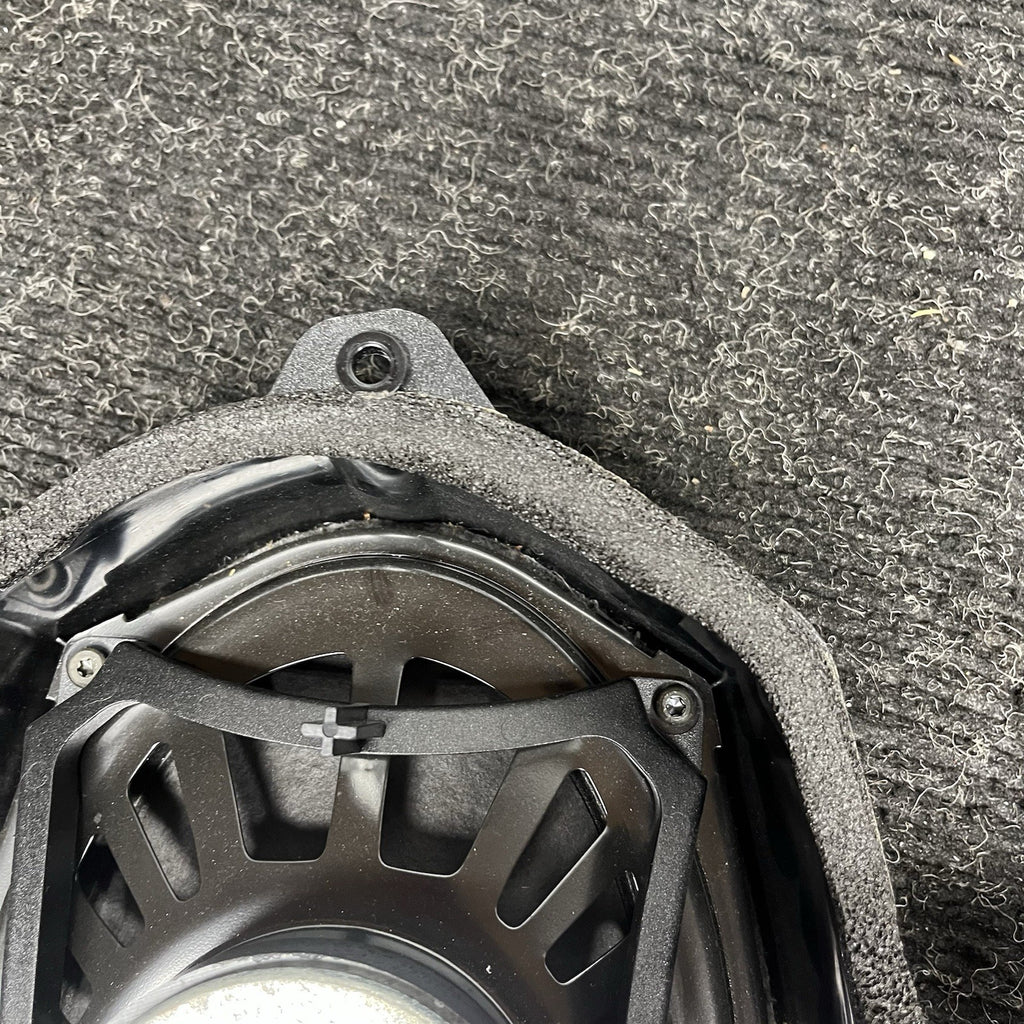 ☑️ 01-06 OEM BMW E46 330 M3 Left Right Deck Subwoofer Speaker Harman Kardon SET