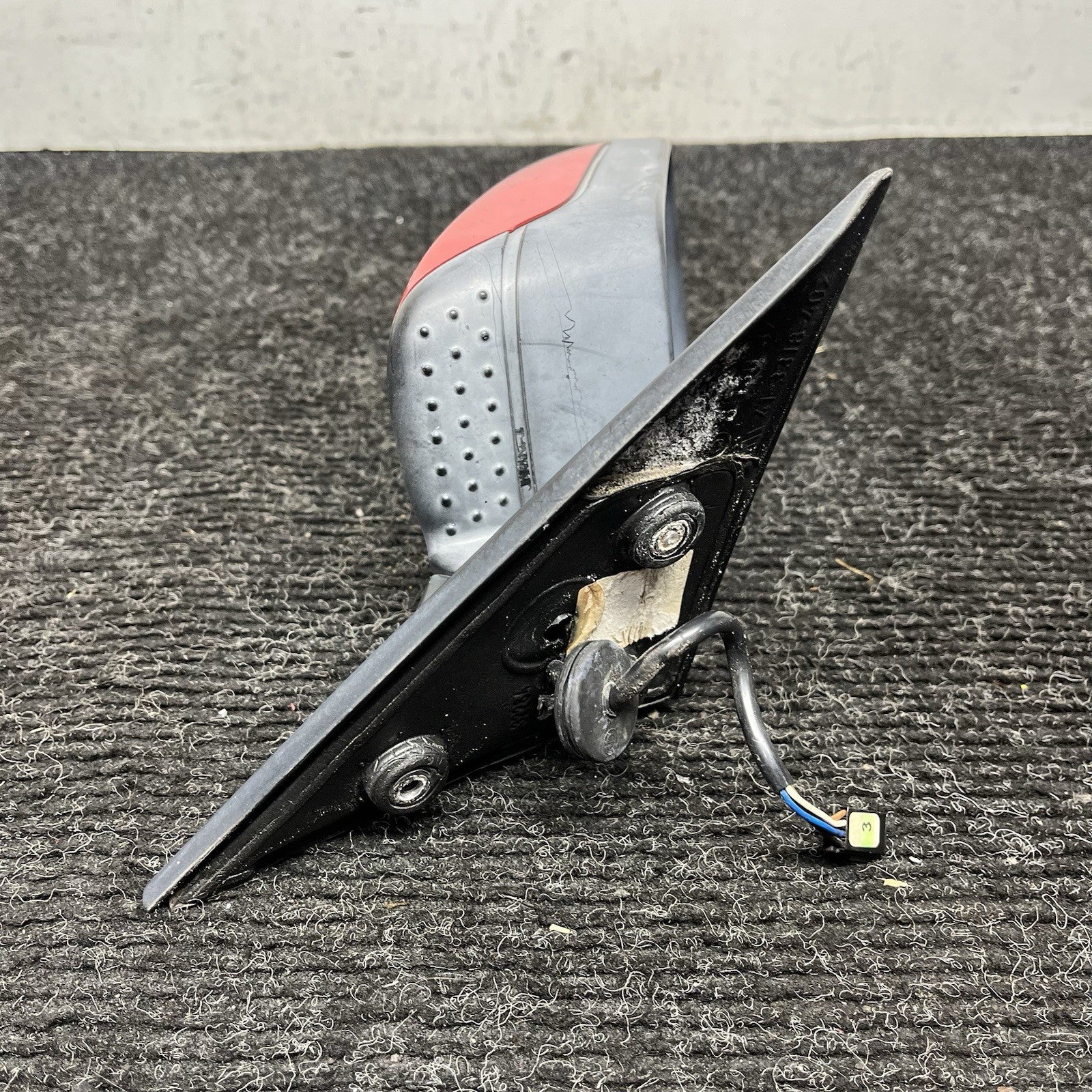 ☑️ BMW 1992-1999 E36 318 323 325 328 Coupe Convertible Passenger Mirror Hellrot