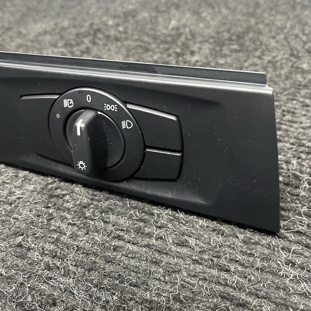 ☑️ 07-13 OEM BMW E92 E93 328 335 Headlight Switch Control Panel Light BLACK