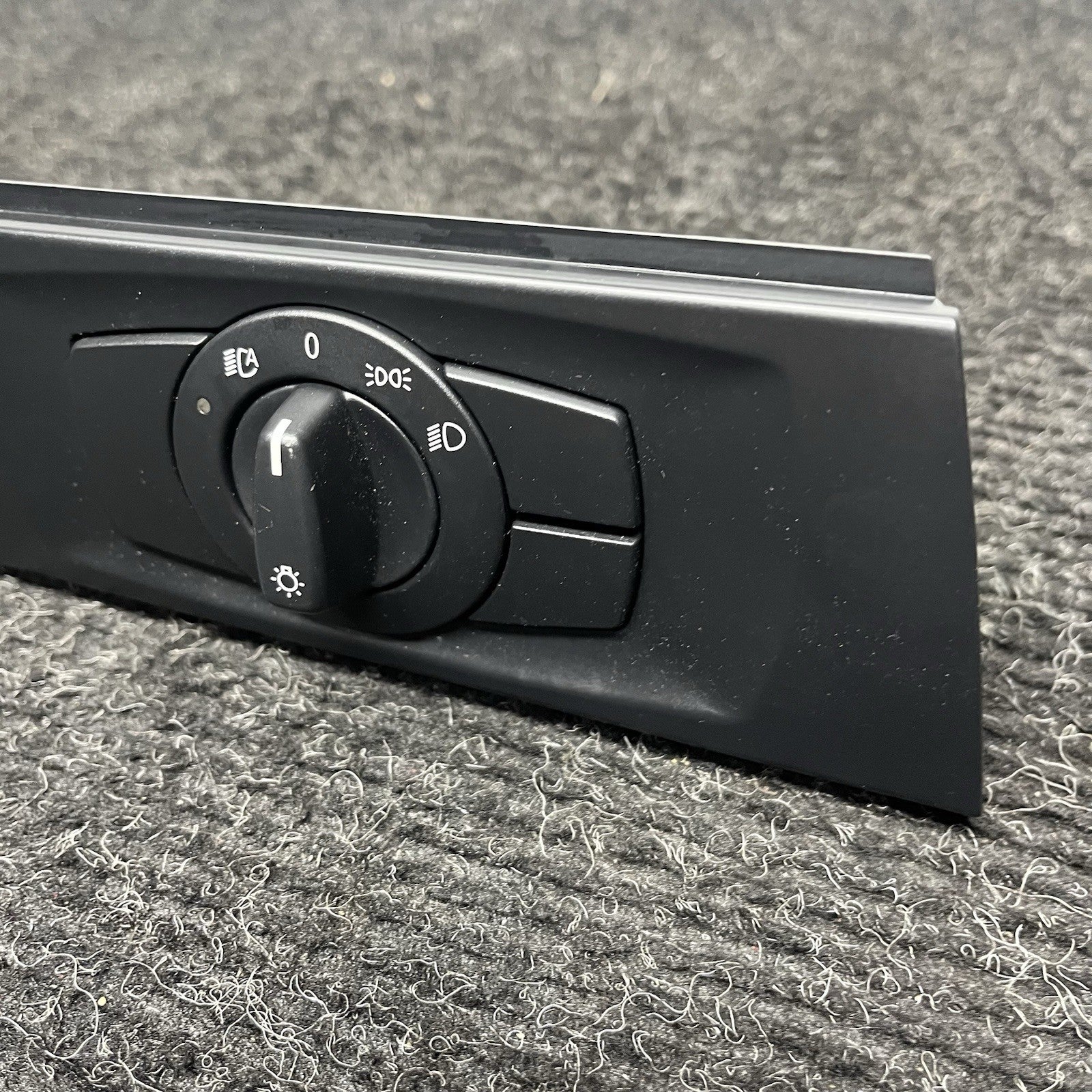 ☑️ 07-13 OEM BMW E92 E93 328 335 Headlight Switch Control Panel Light BLACK
