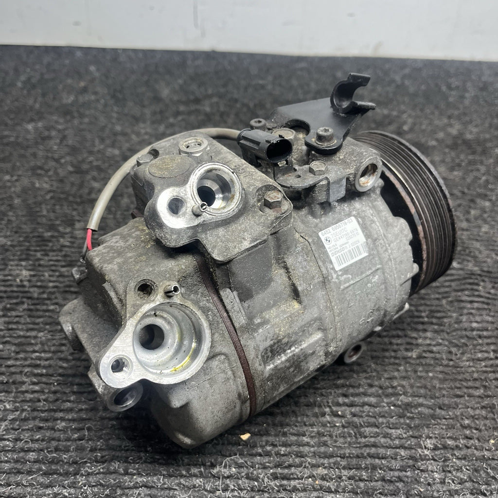 ☑️ BMW E92 135i 335i N54 N55 ENGINE A/C AC COMPRESSOR AIR CONDITIONING UNIT OEM
