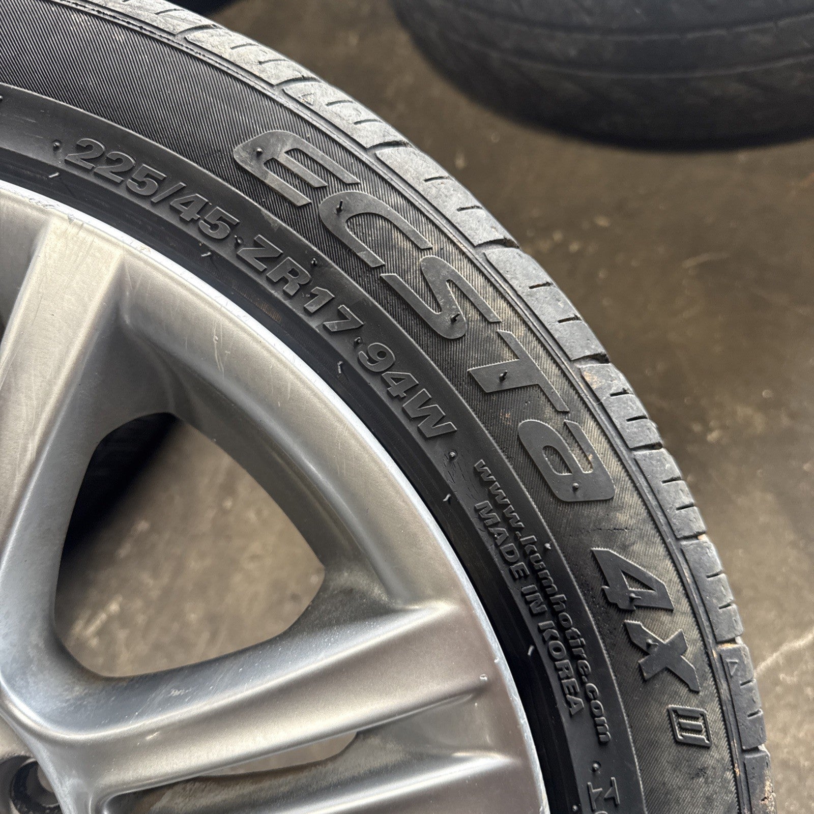 ☑️ BMW 3 Series E90 E91 E92 E93 Complete Set 4x Wheel Rim 17" M Double Spoke 194