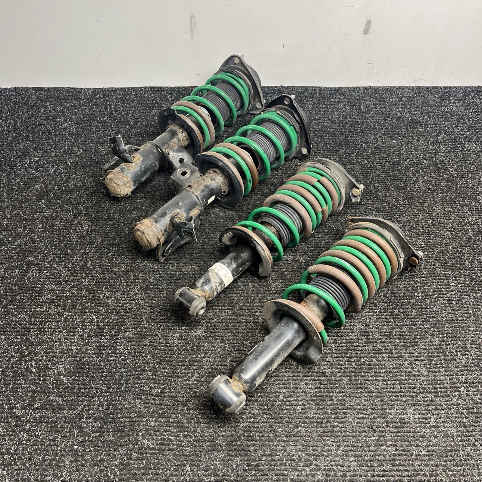 ☑️ OEM Struts W/Lowering Springs Tein Suspension Subaru BRZ Toyota 86 Scion FRS