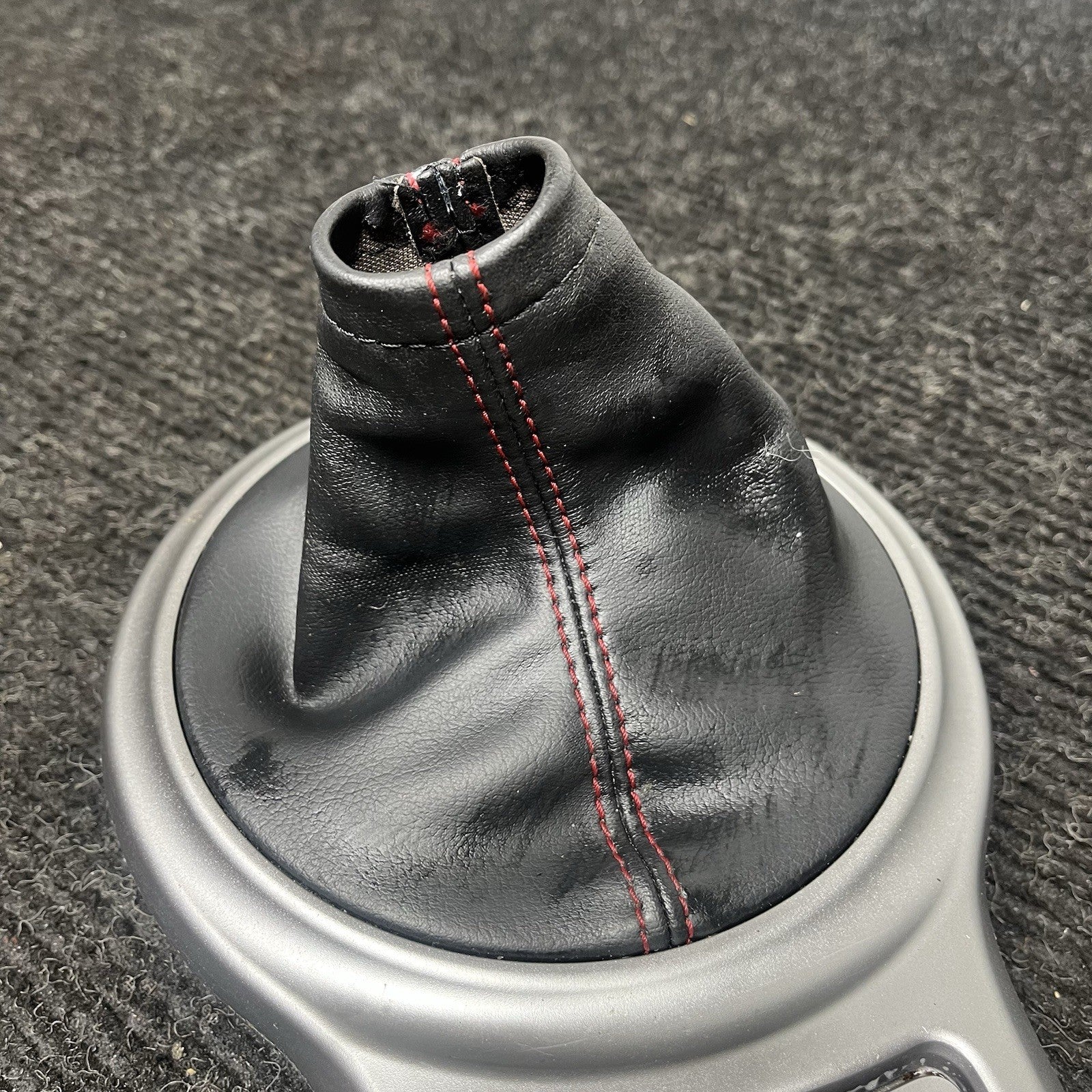 ☑️ 13-16 Subaru BRZ FRS Manual Shifter Shift Leather Boot Trim OEM M/T Factory