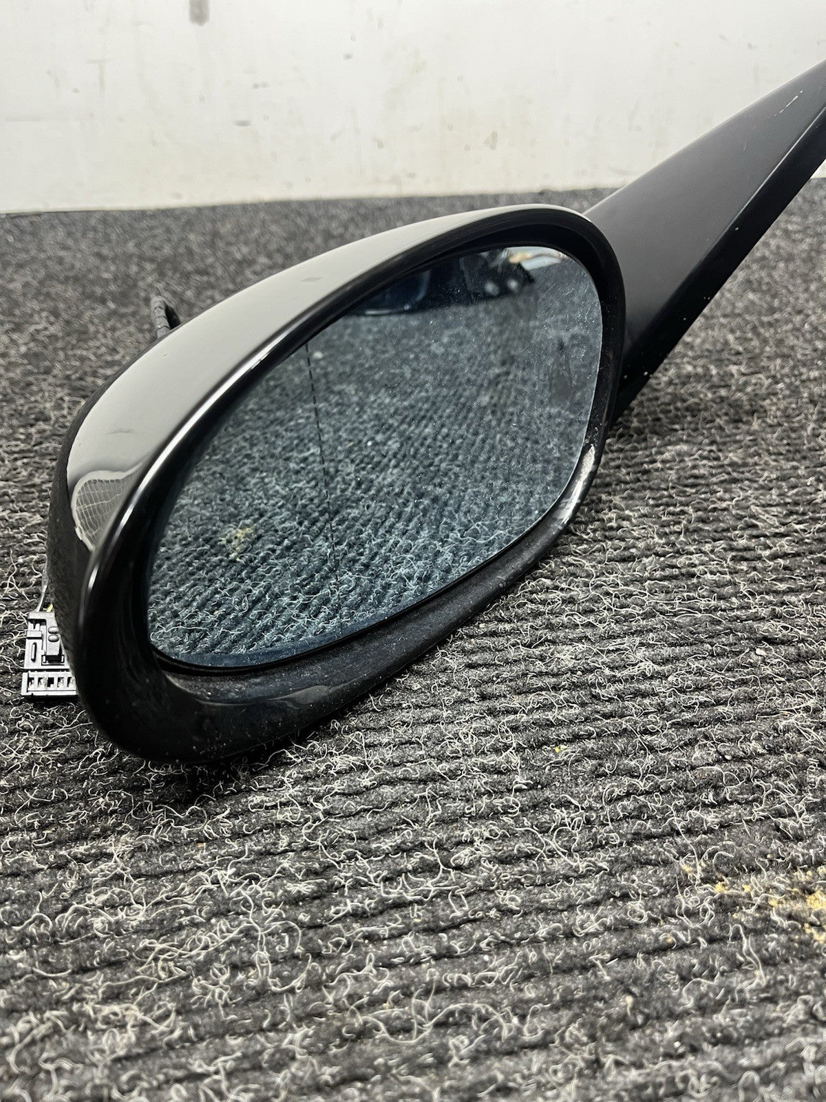 ☑️ 03-08 BMW Z4 Left Driver Side Door View Mirror Assembly Oem Black