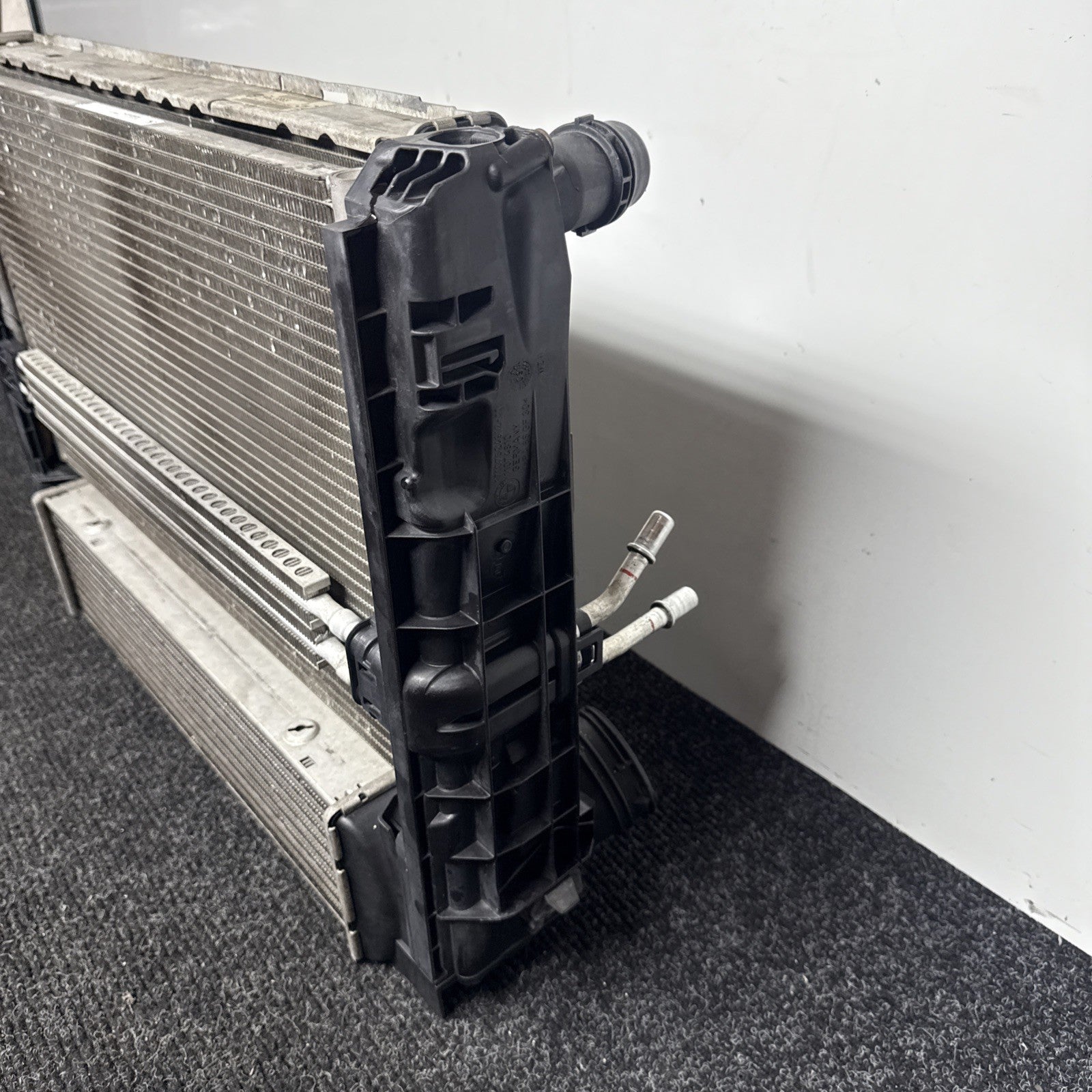 ☑️ 07-13 BMW E82 E90 E92 E93 N54 N55 Radiator Condenser Intercooler Complete 72k