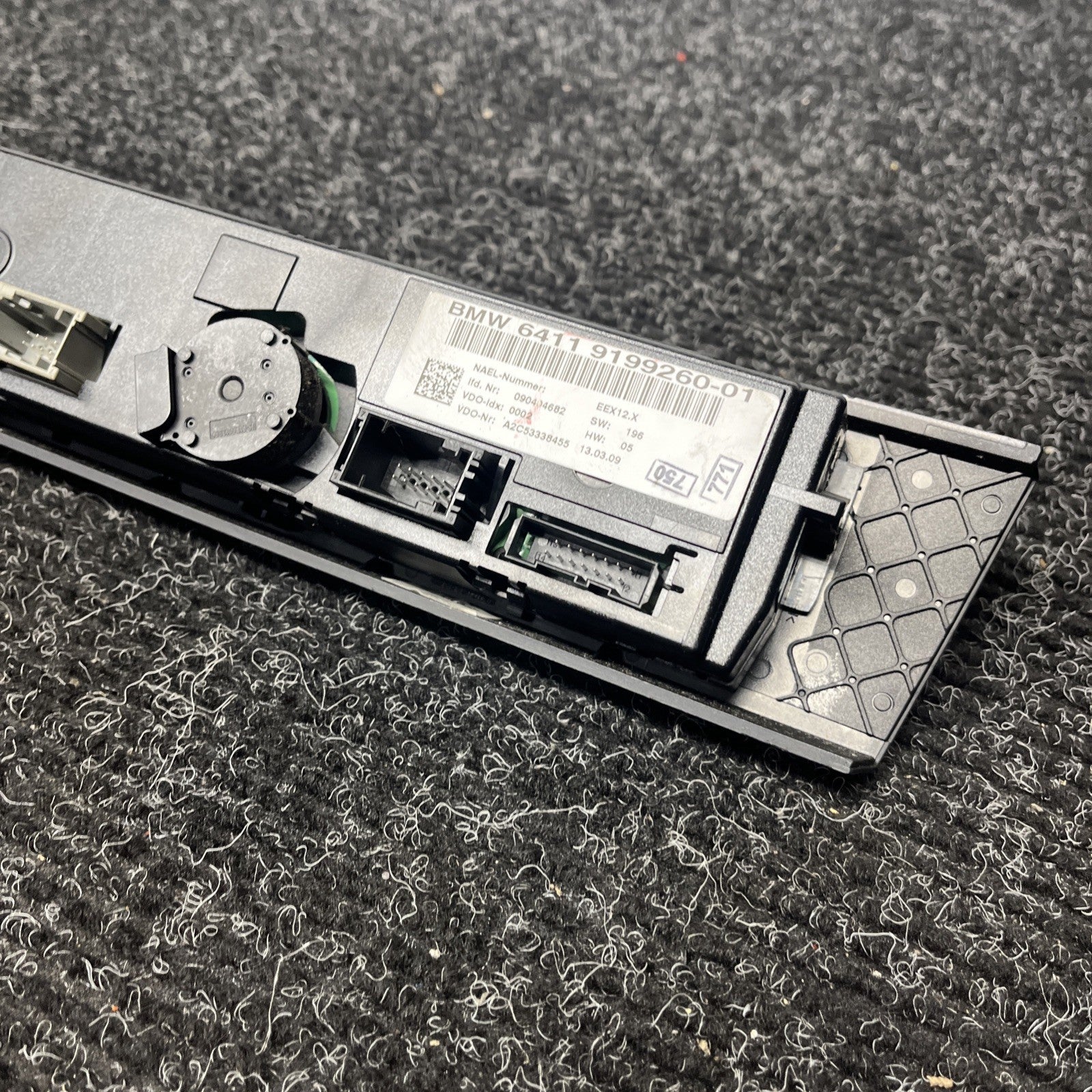 ☑️ 06-09 BMW E90 E92 E93 HEATER A/C CLIMATE CONTROL SWITCH PANEL OEM 335i 335xi