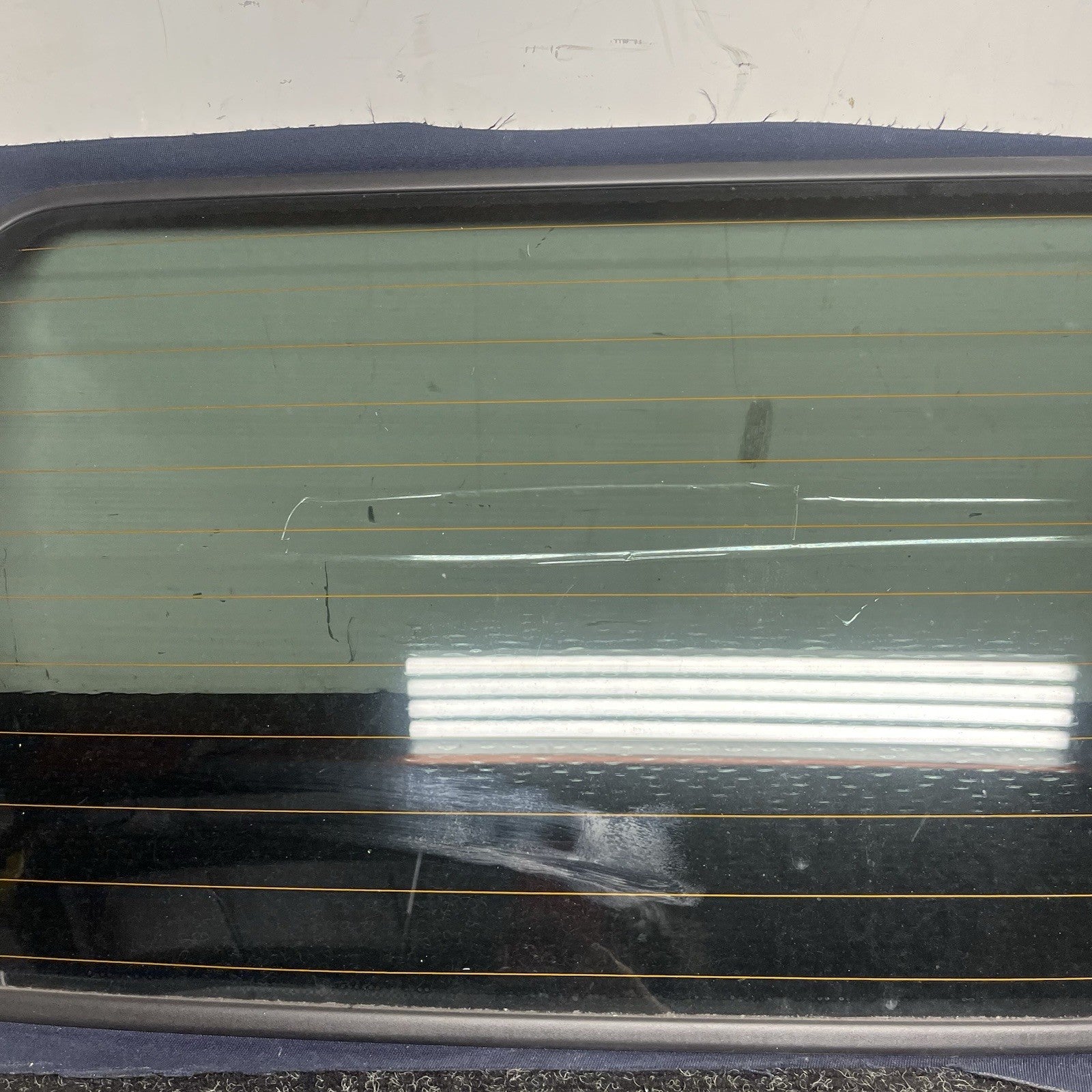 ☑️ 00-06 BMW E46 3 Series M3 Convertible Rear Windshield Back Window Glass OEM