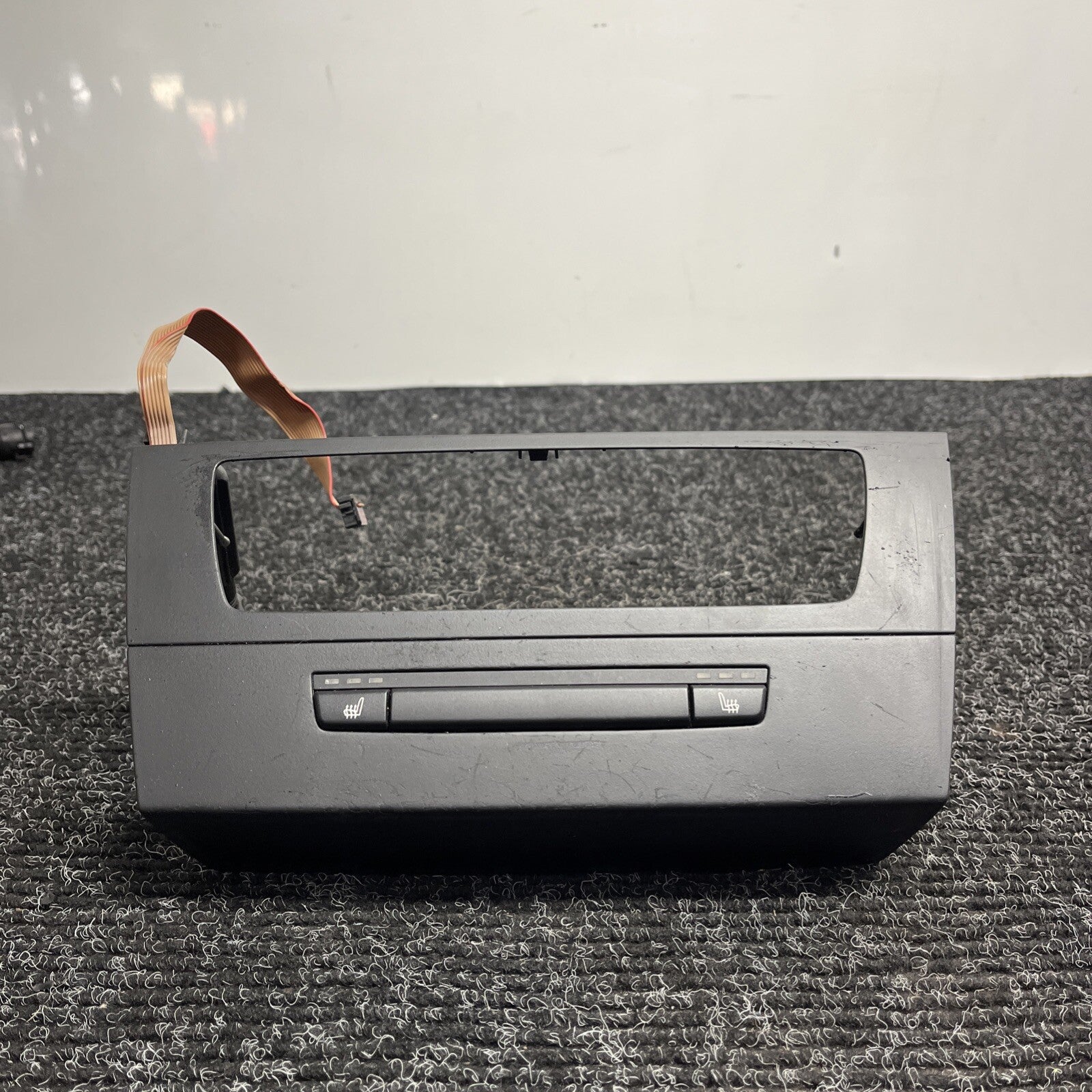 ☑️ 06-13 BMW E92 E93 3 Series Front Dashboard Heated Switch Trim Cover Black OEM