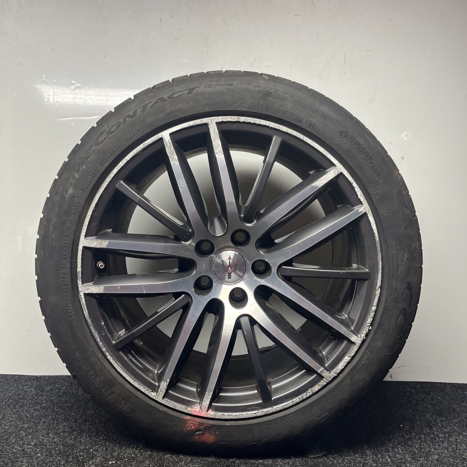 ☑️ 2014 - 2019 19” Maserati Ghibli Factory Rim REAR 19x10 Wheel OEM 670016855