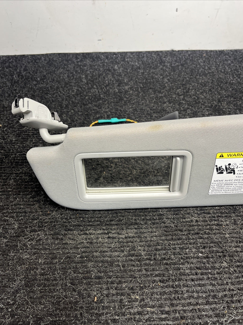 ☑️2012-2016 AUDI A6 S6 A7 S7 Left Sun Visor Set Pair OEM Silver