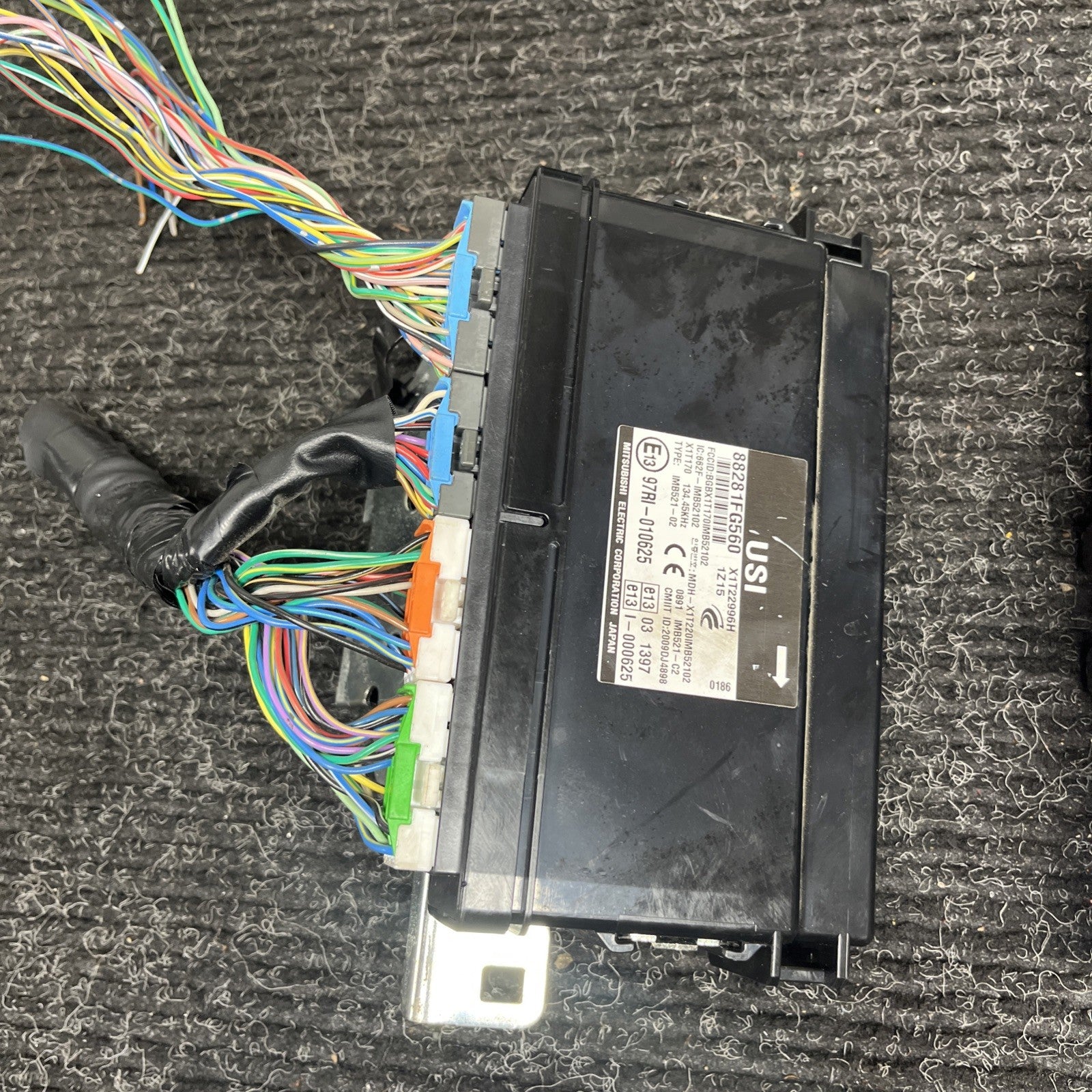 ☑️2012 SUBARU WRX STI SEDAN OEM ECU ENGINE COMPUTER IMMOBILIZER IGNITION CLUSTER