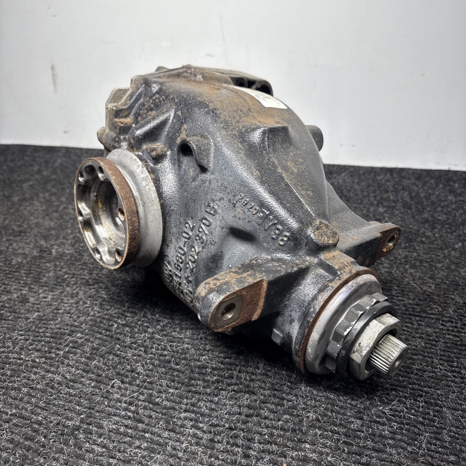 ☑️ 07-13 BMW E82 E90 E92 REAR AUTOMATIC AXLE DIFFERENTIAL CARRIER RATIO 3.46 OEM